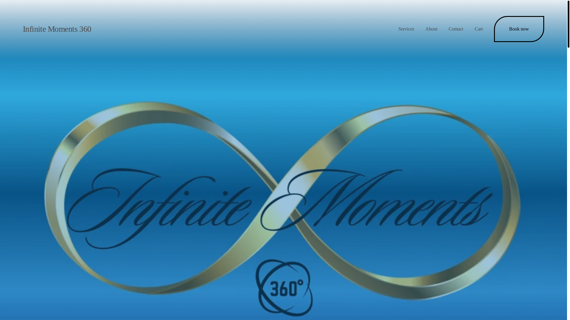 website screenshot of https://infinitemoments360.com/