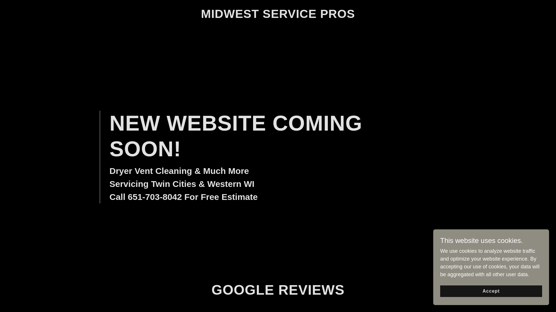 website screenshot of https://midwestservicepro.com