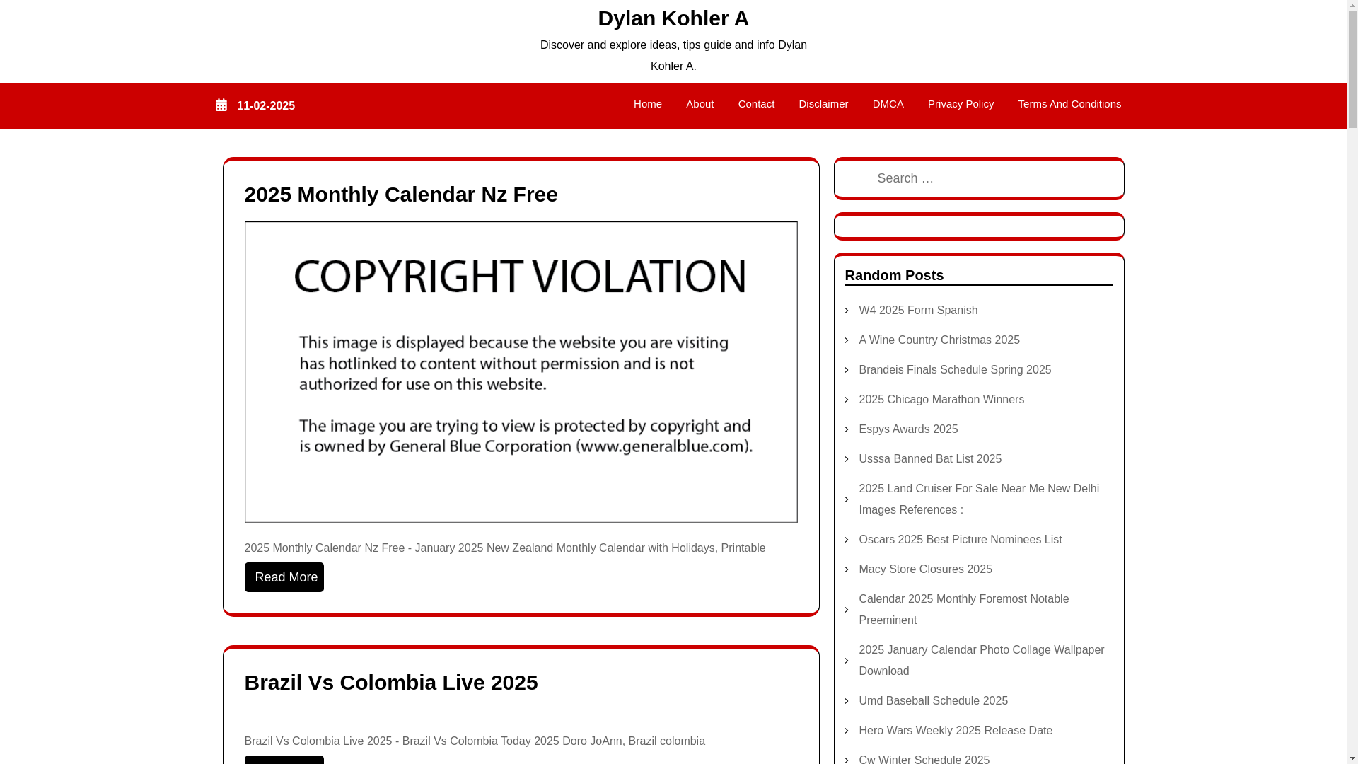 website screenshot of https://dylankohlera.pages.dev/
