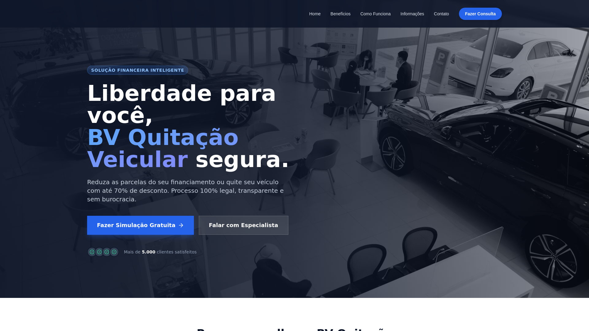 website screenshot of https://bvquitacaoveicular.com.br/