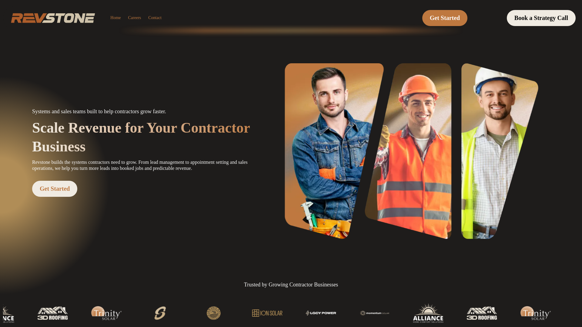 website screenshot of https://workrevstone.org/