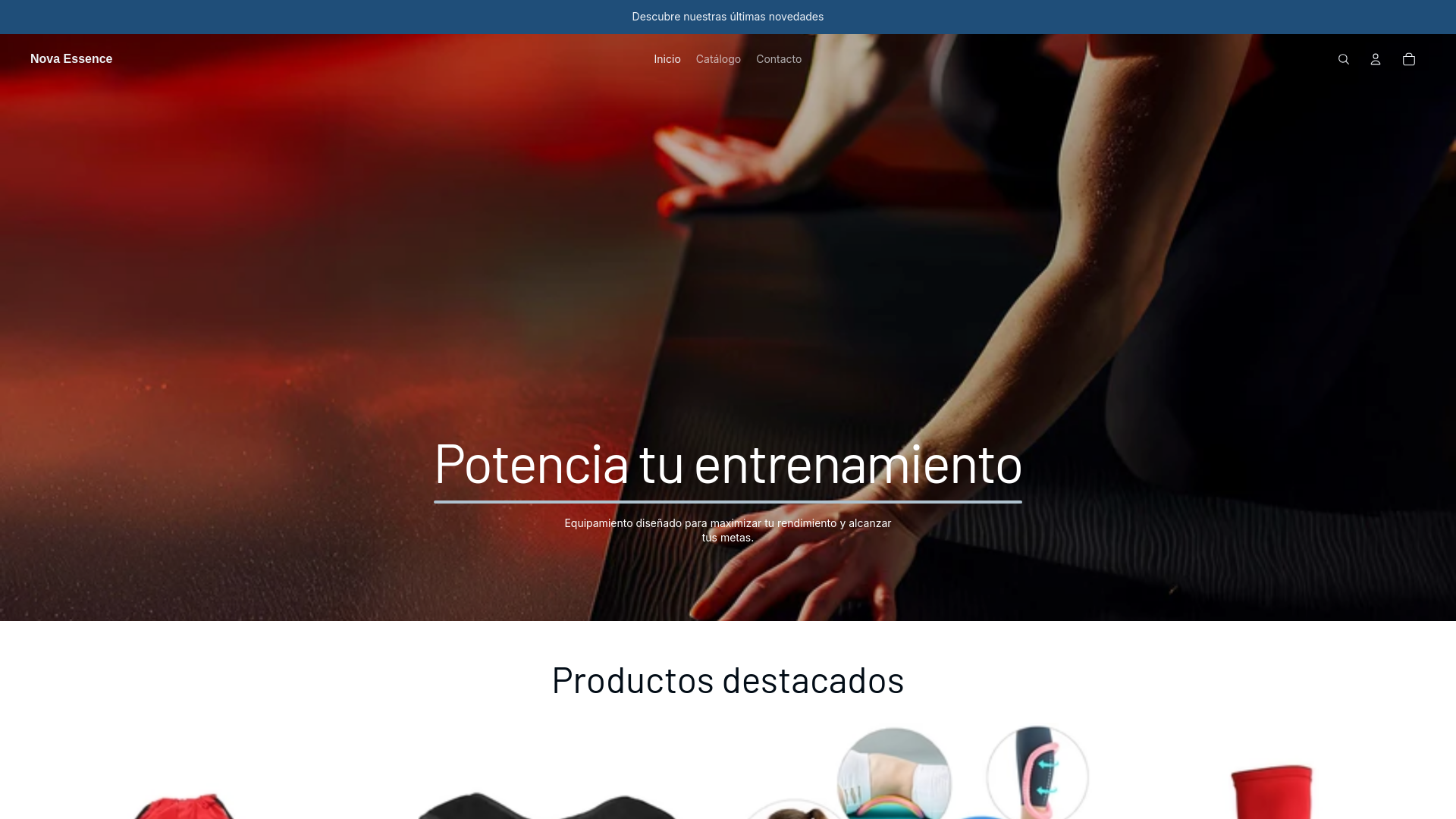 website screenshot of https://ayadfitness.store/