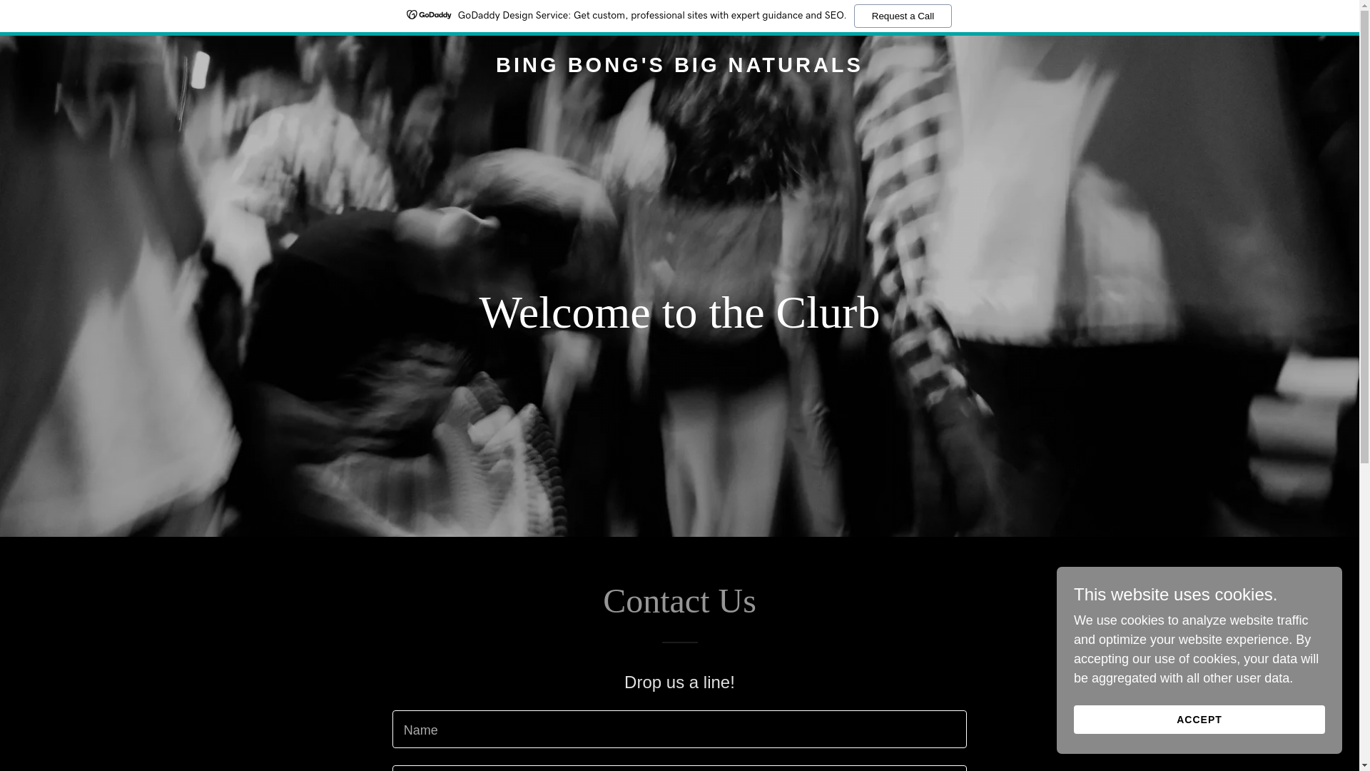 website screenshot of https://bingbongsbignaturals.club/