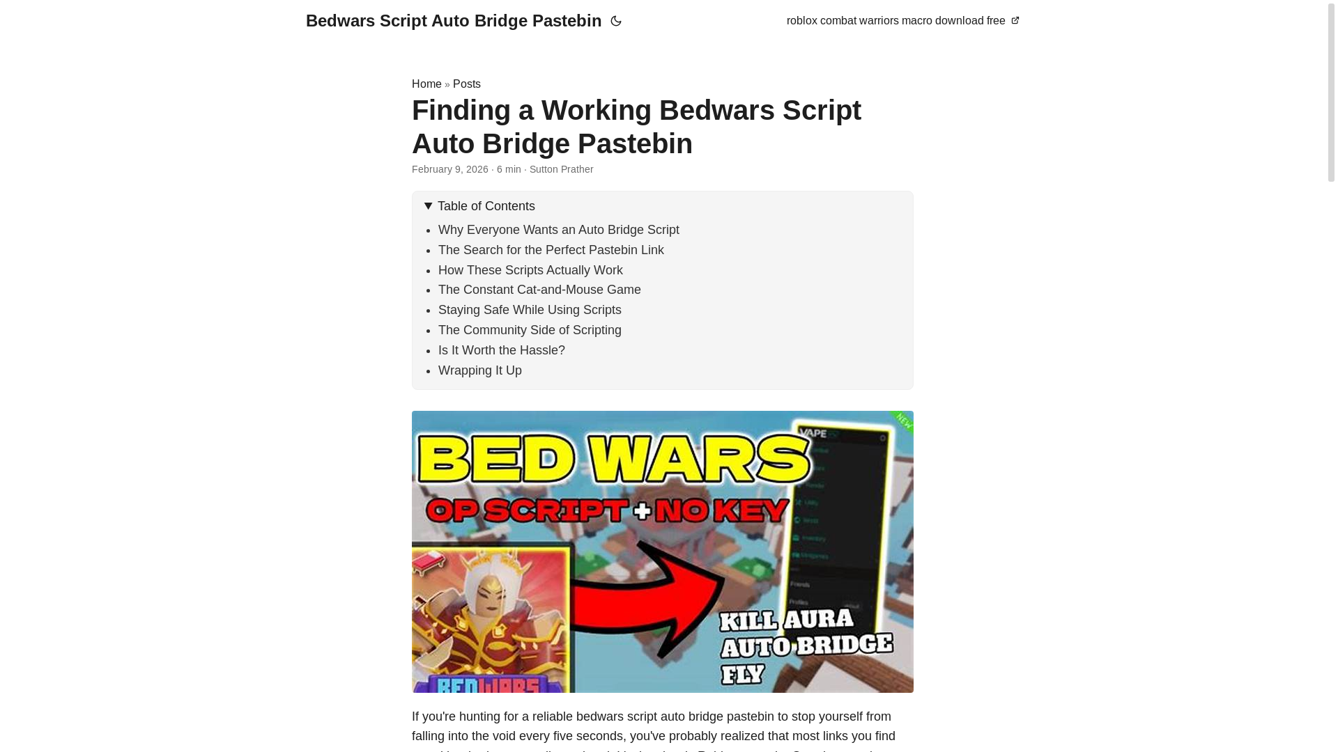 website screenshot of https://bedwars-script-auto-bridge-pastebin.pages.dev/