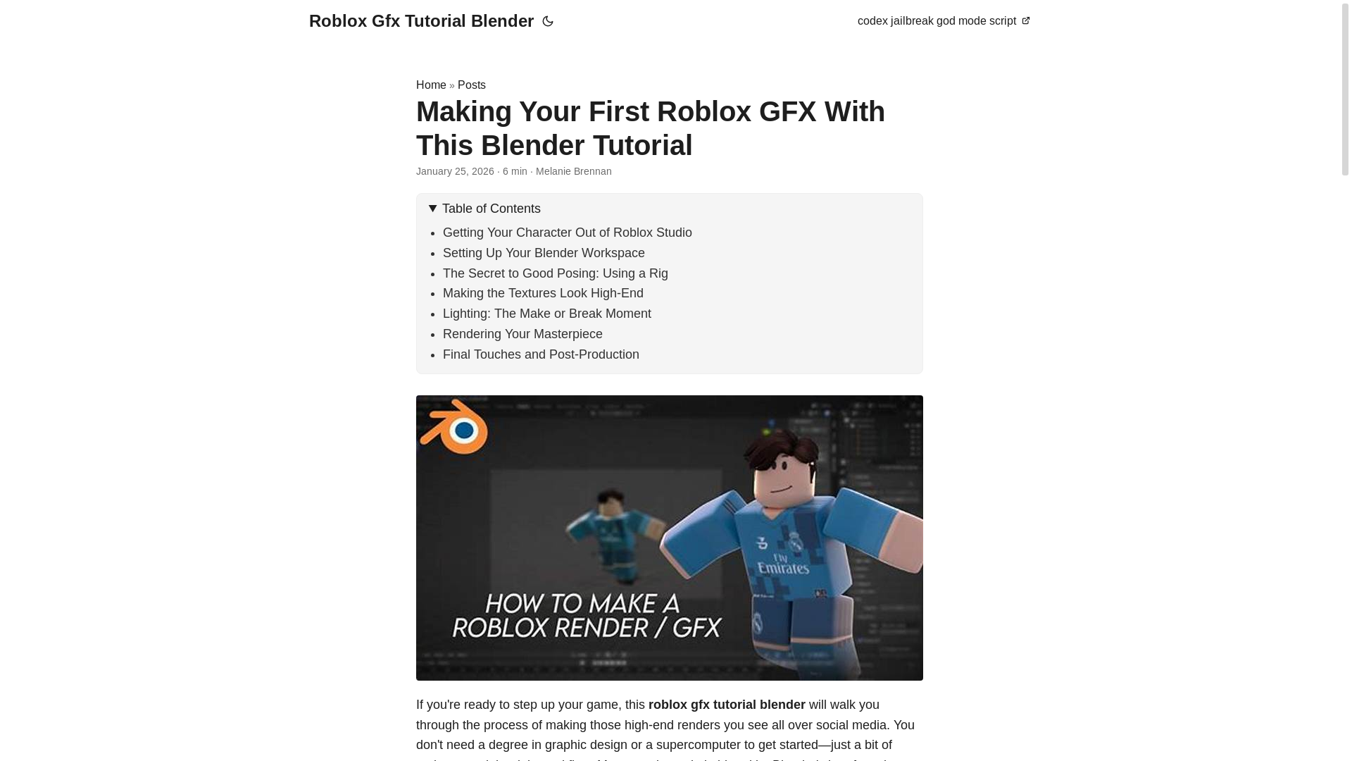website screenshot of https://roblox-gfx-tutorial-blender.pages.dev/