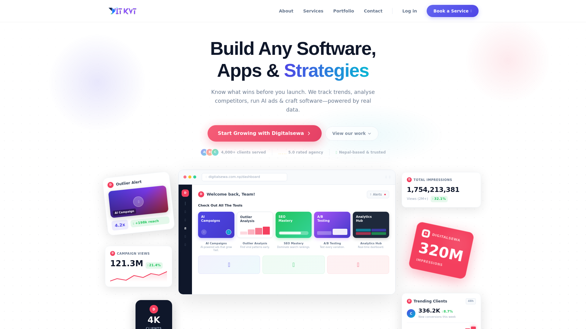 website screenshot of https://itkvt.com