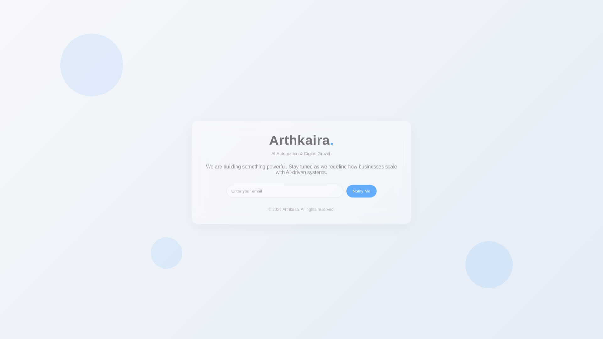 website screenshot of https://arthkaira.com/
