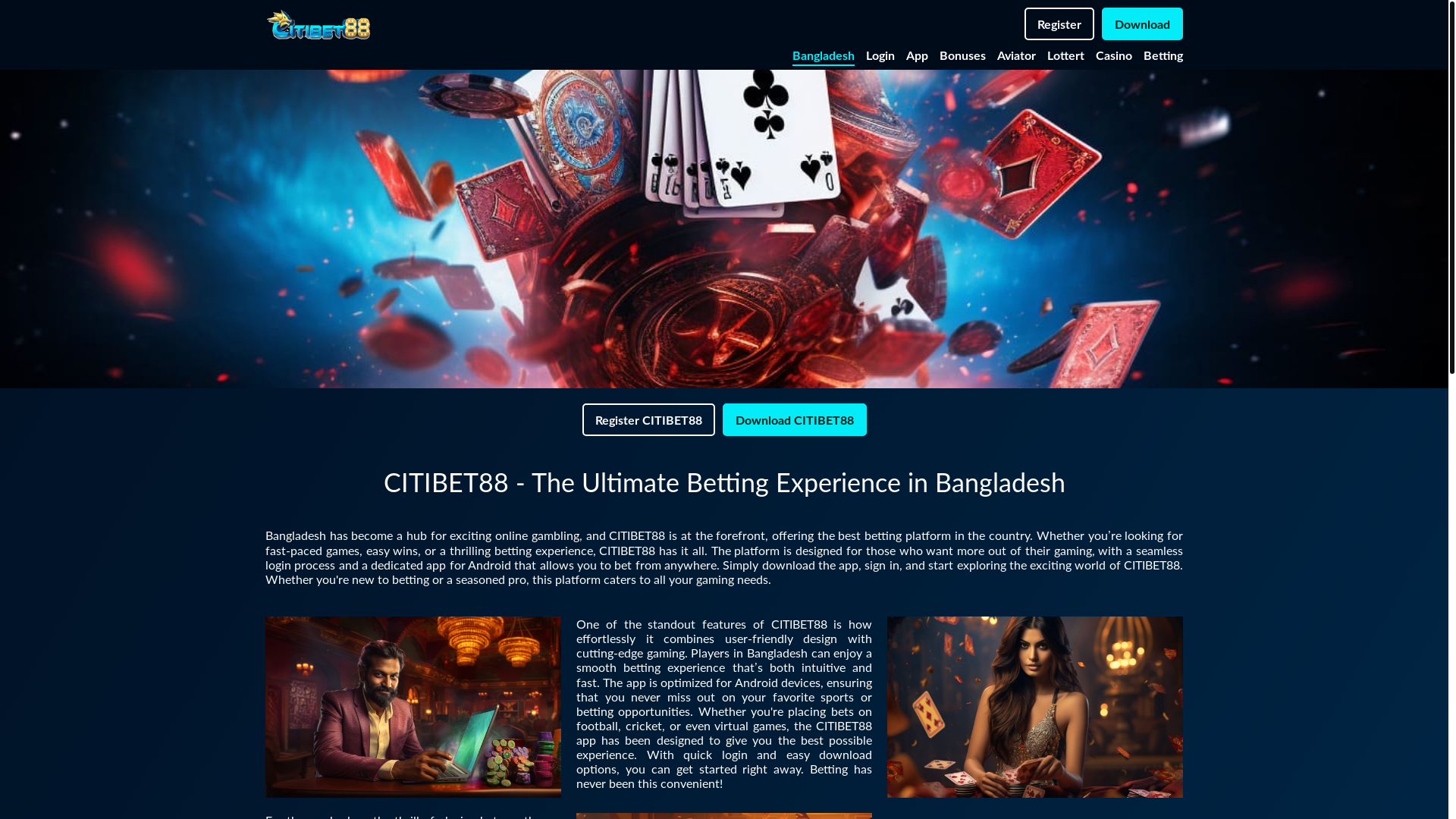 website screenshot of https://citi-bet88.net/