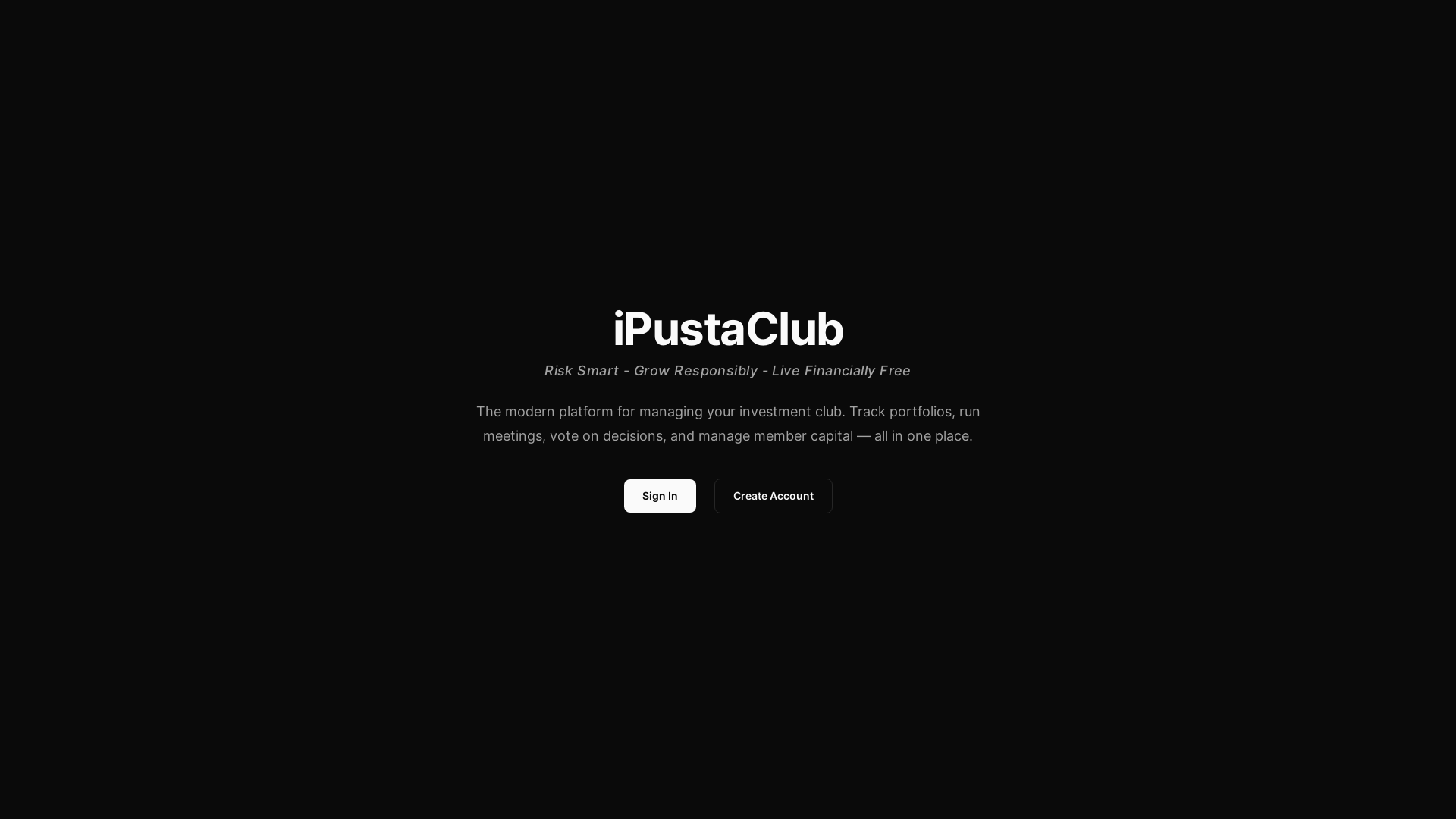 website screenshot of https://ipusta.club/