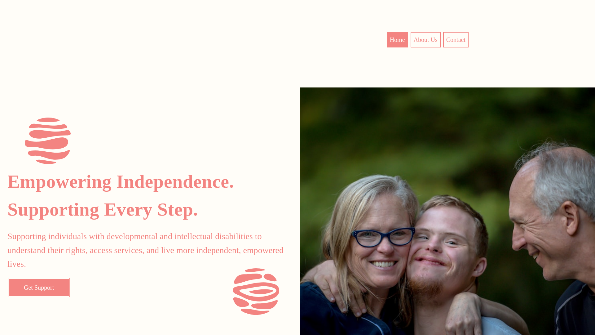 website screenshot of https://brightendays.info