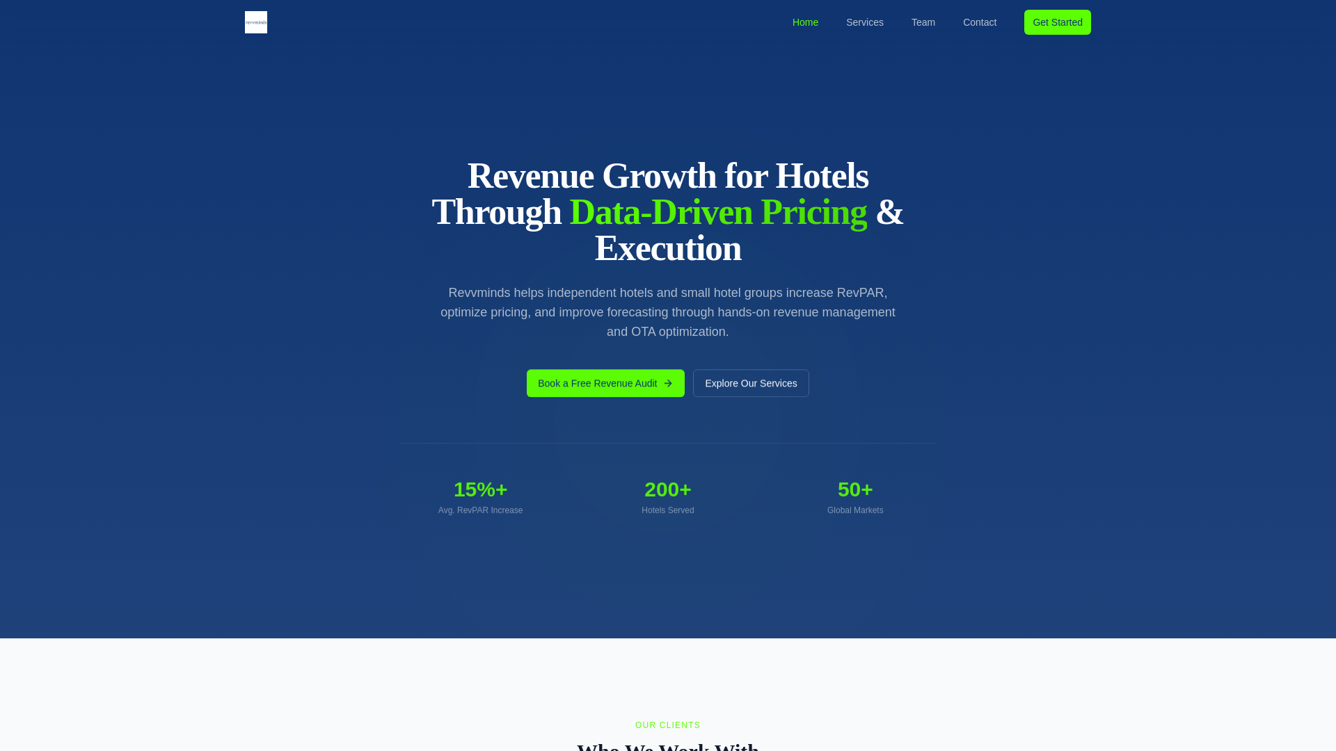 website screenshot of https://revvminds-gateway.pages.dev/