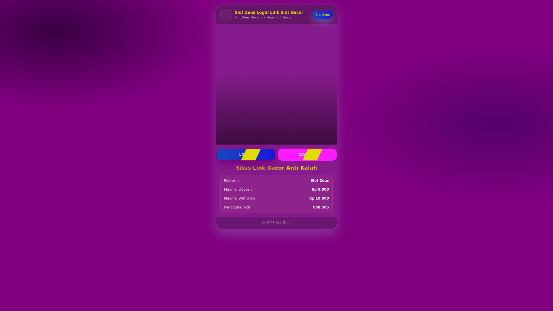 website screenshot of https://slotzeus-cautiona-gacor77.pages.dev/