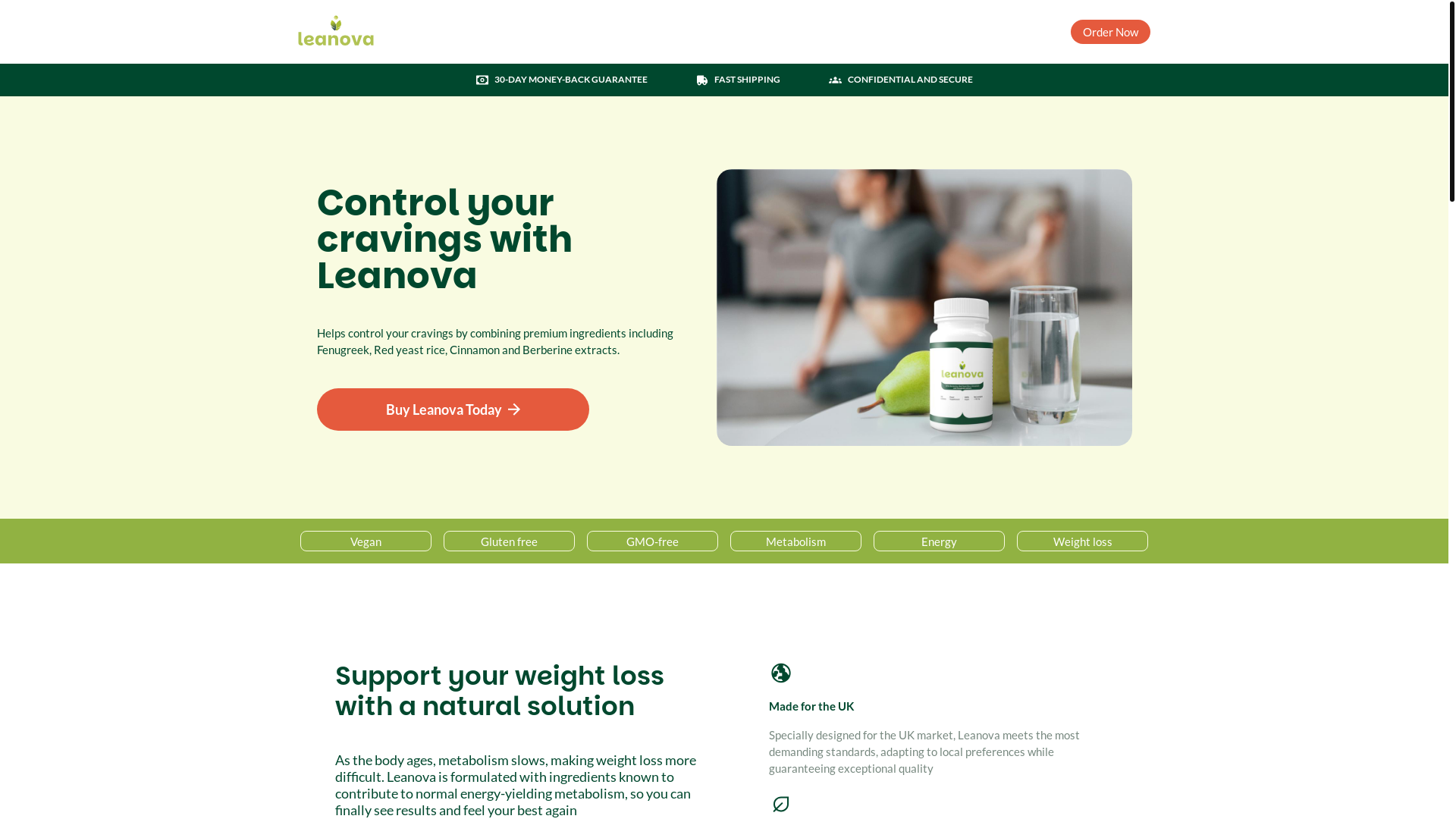 website screenshot of https://buy-leanova-com.pages.dev/