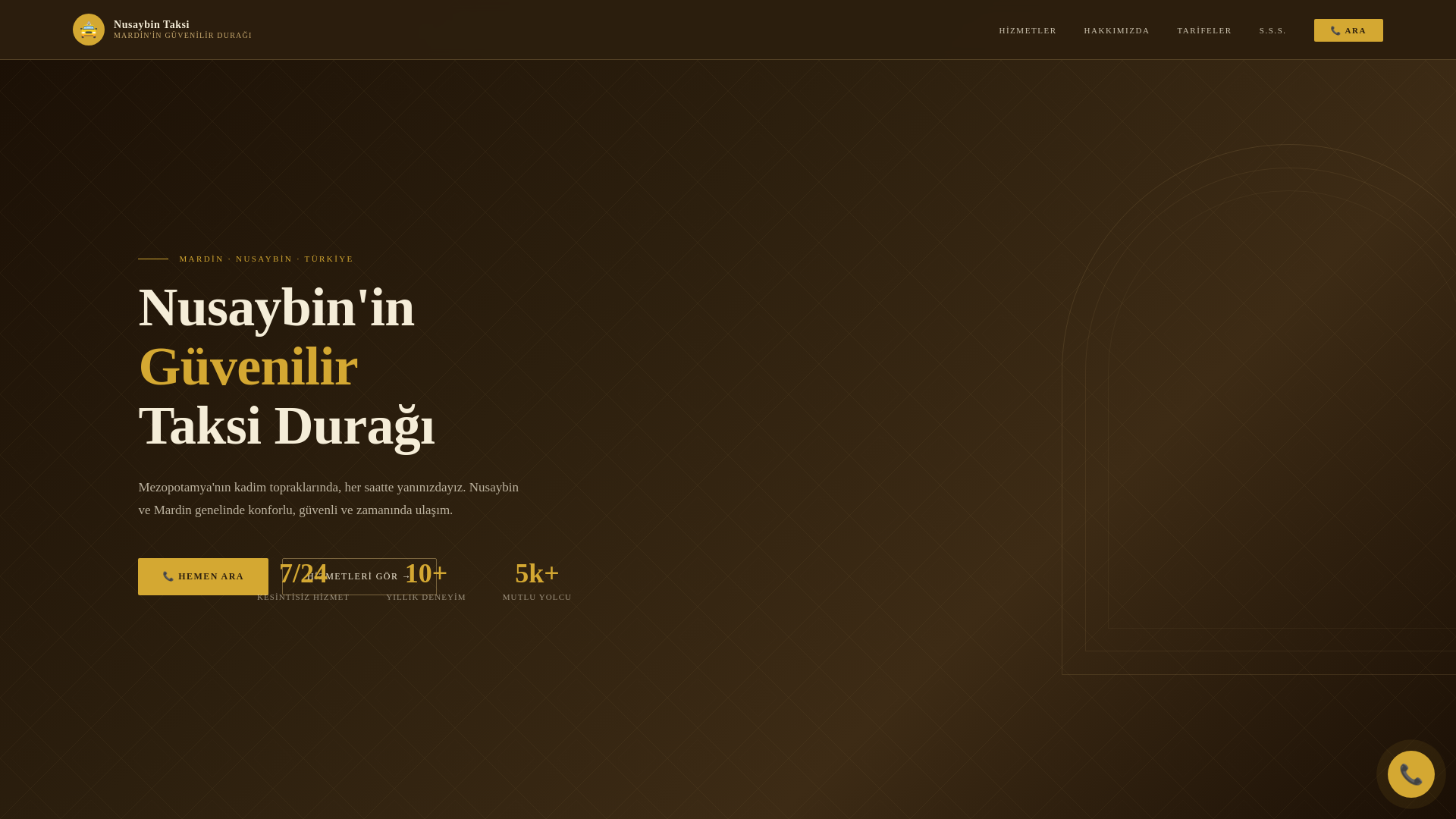 website screenshot of https://nusaybinataksi.com/