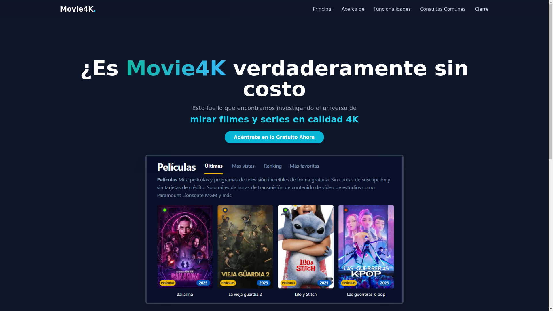 website screenshot of https://movie4k-szl2.pages.dev/