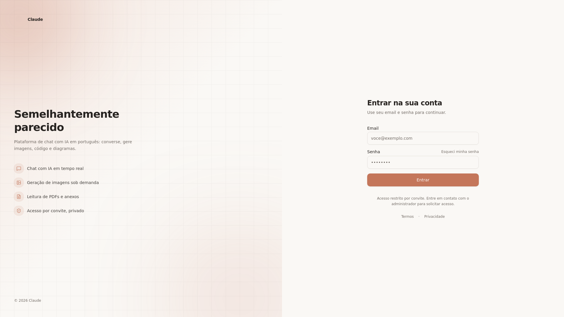 website screenshot of https://infinityclaude.site/