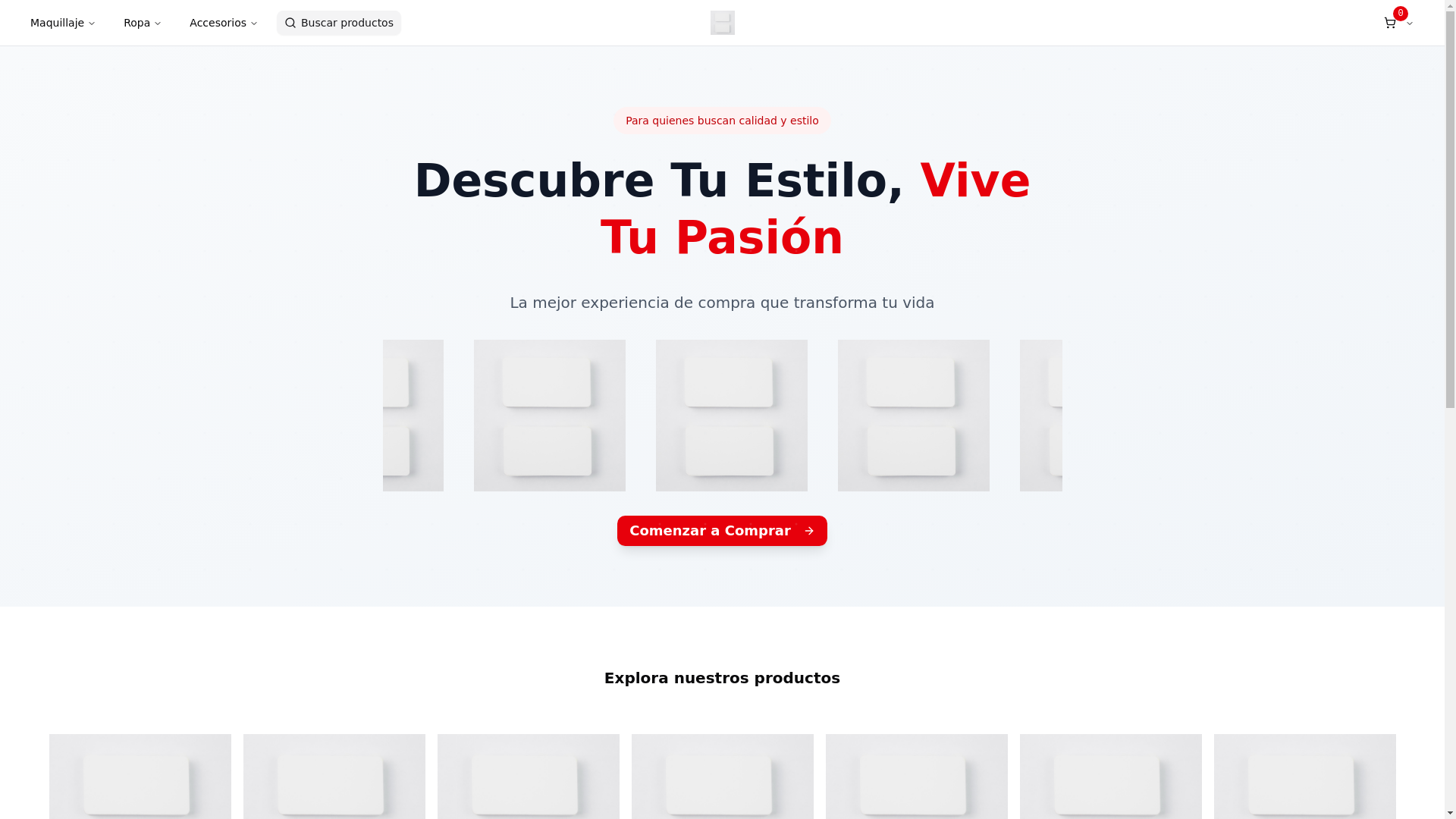 website screenshot of https://ecommerce-base.pages.dev/