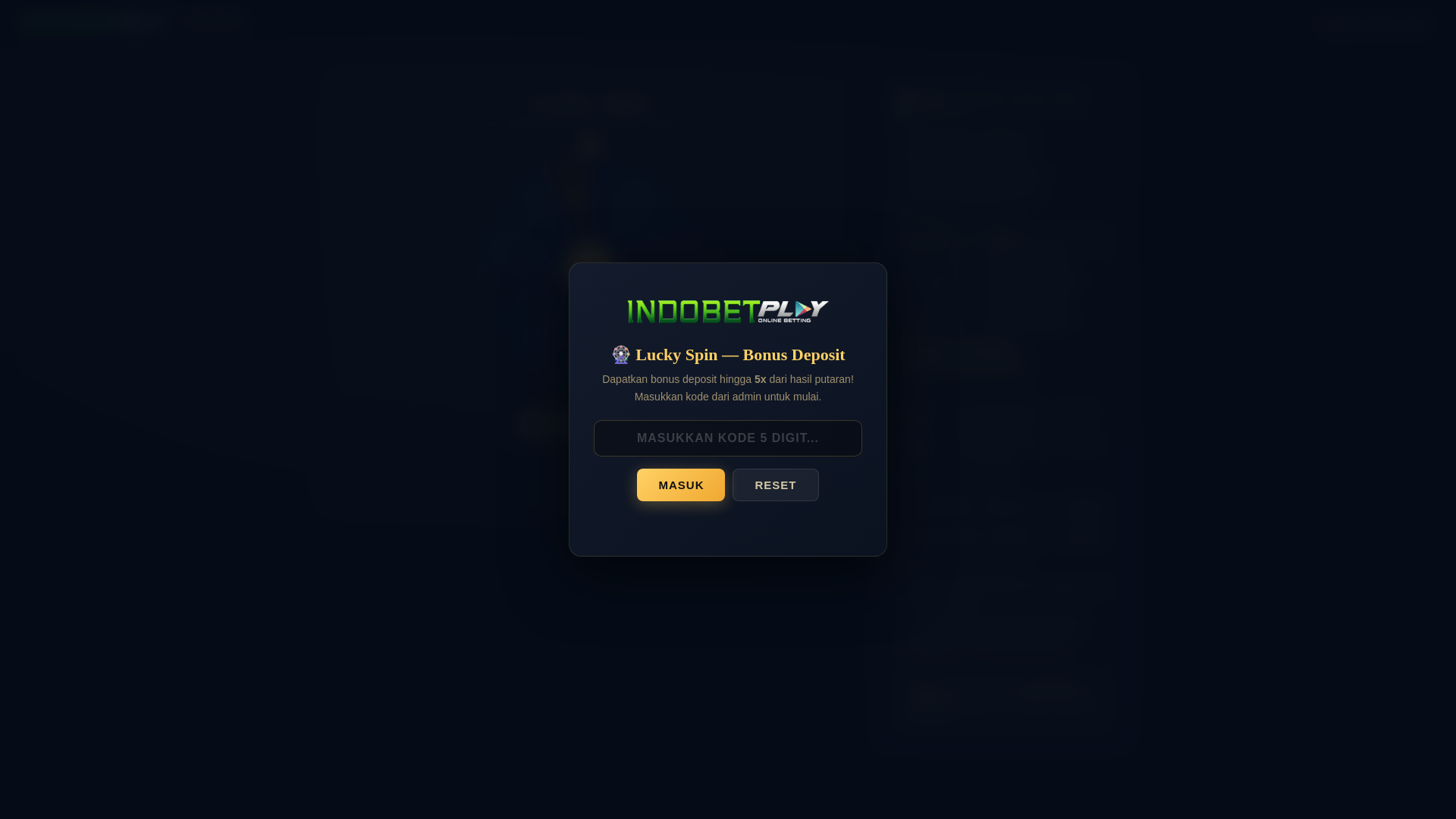 website screenshot of https://ibp-luckyspin.com/