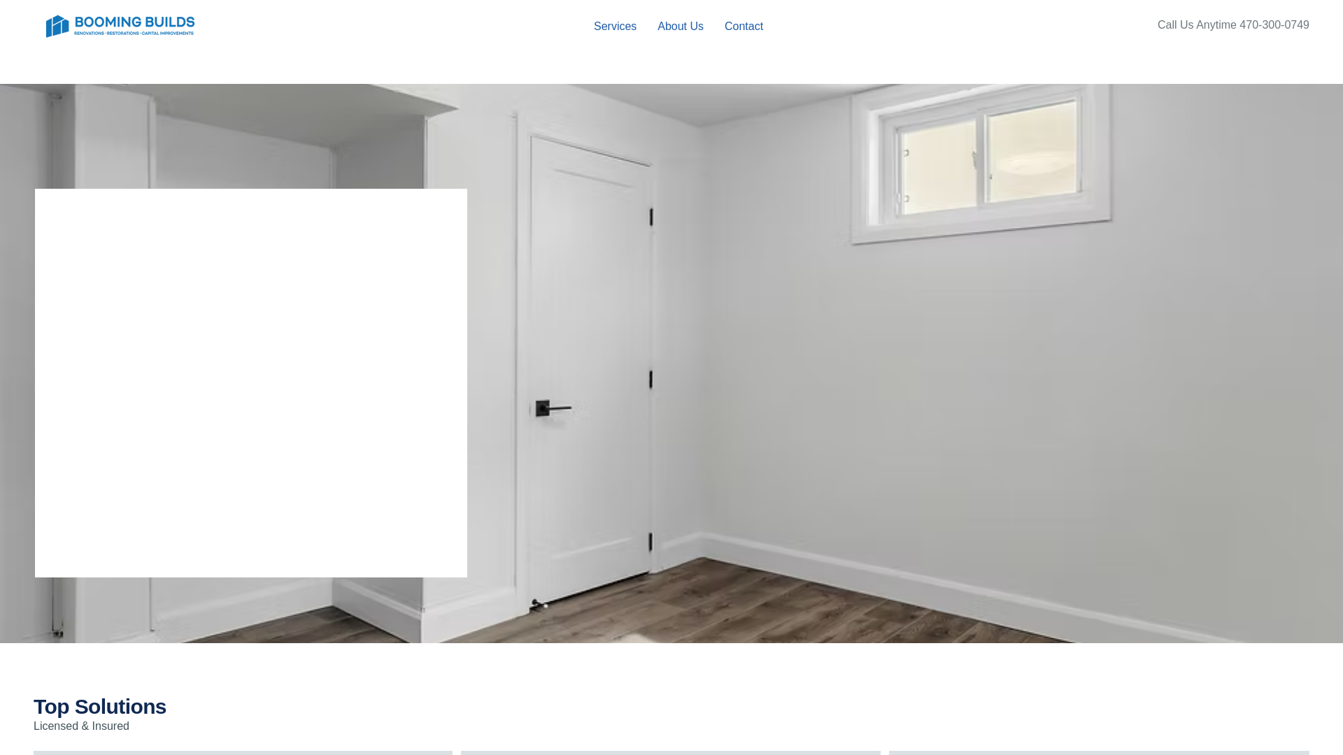 website screenshot of https://boomingbuilds.com/