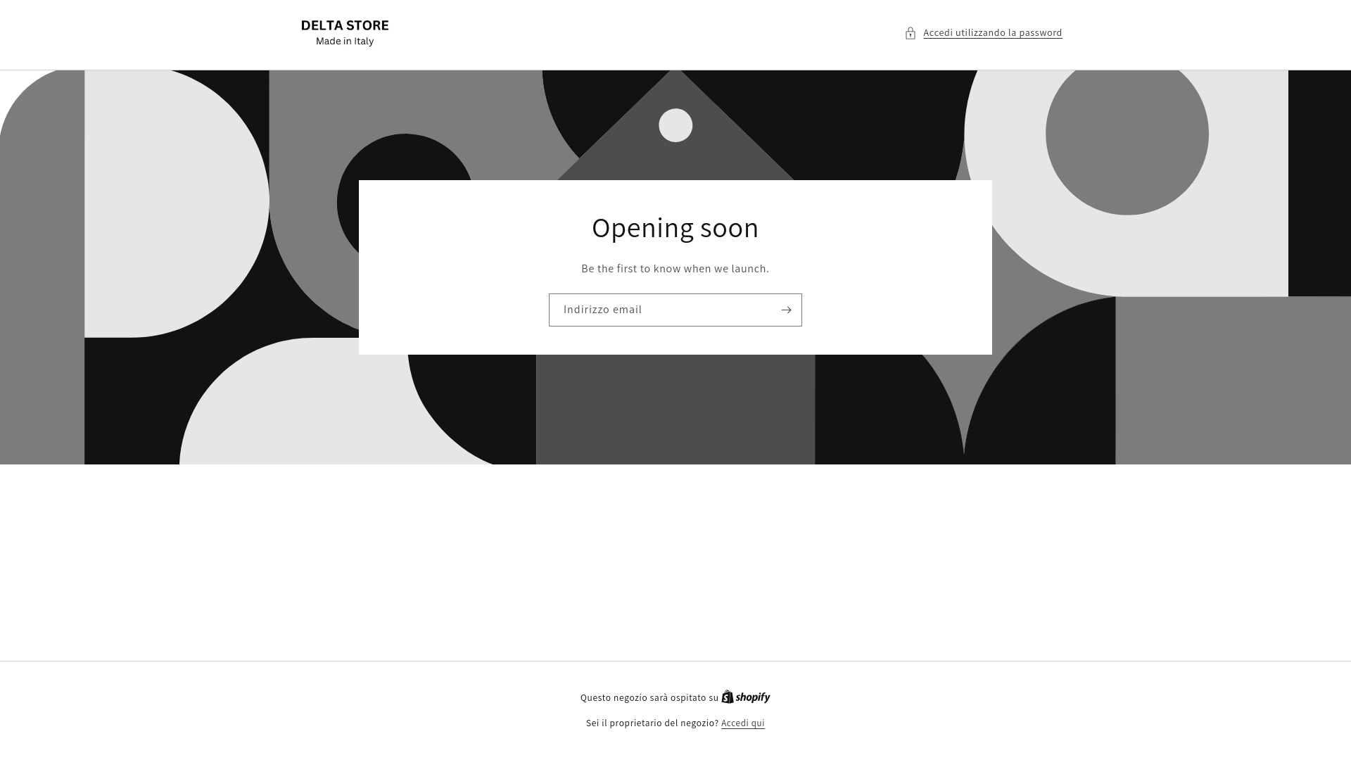 website screenshot of https://deltastoreitalia.com/