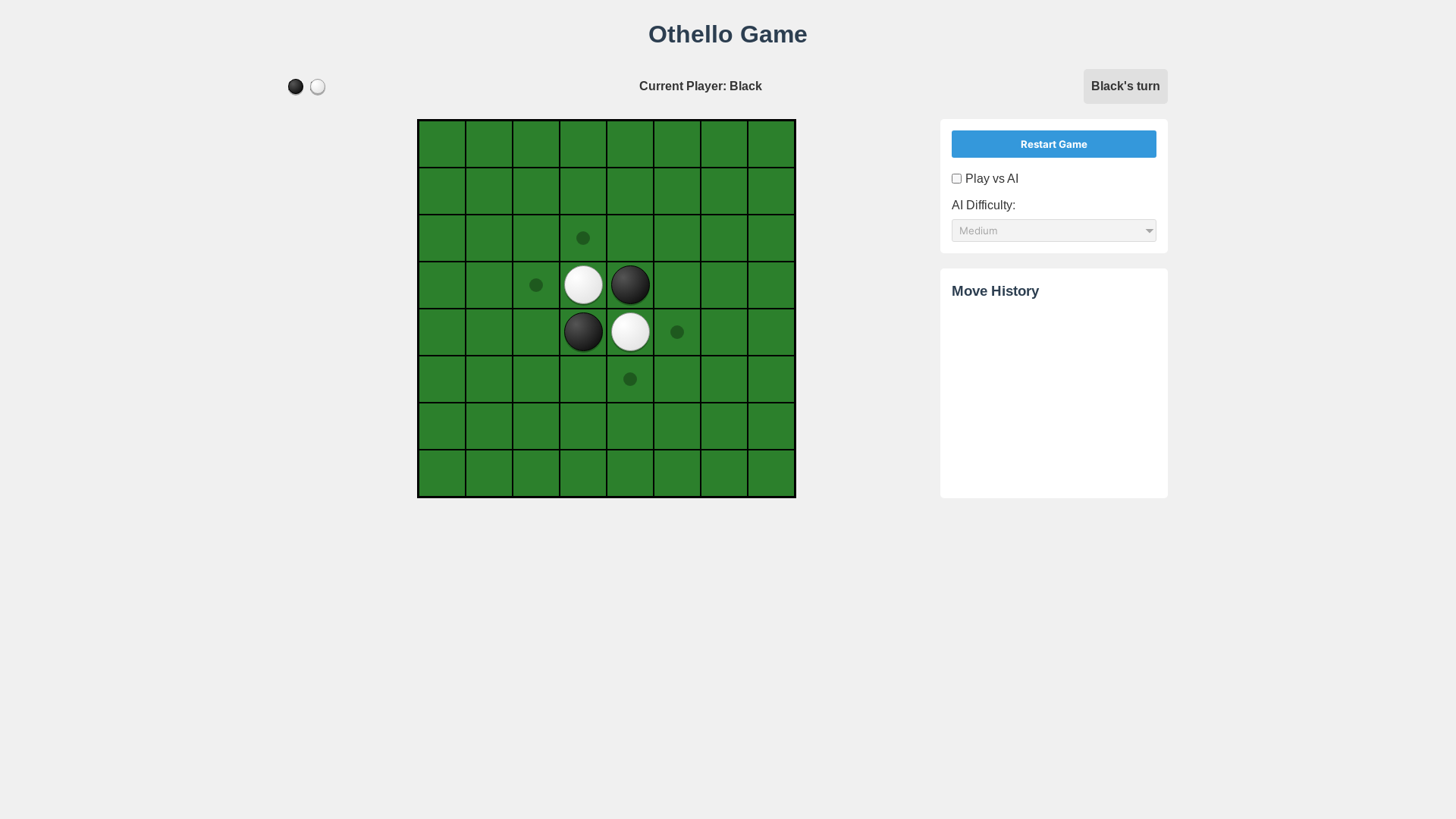 website screenshot of https://melis-reversi.pages.dev/