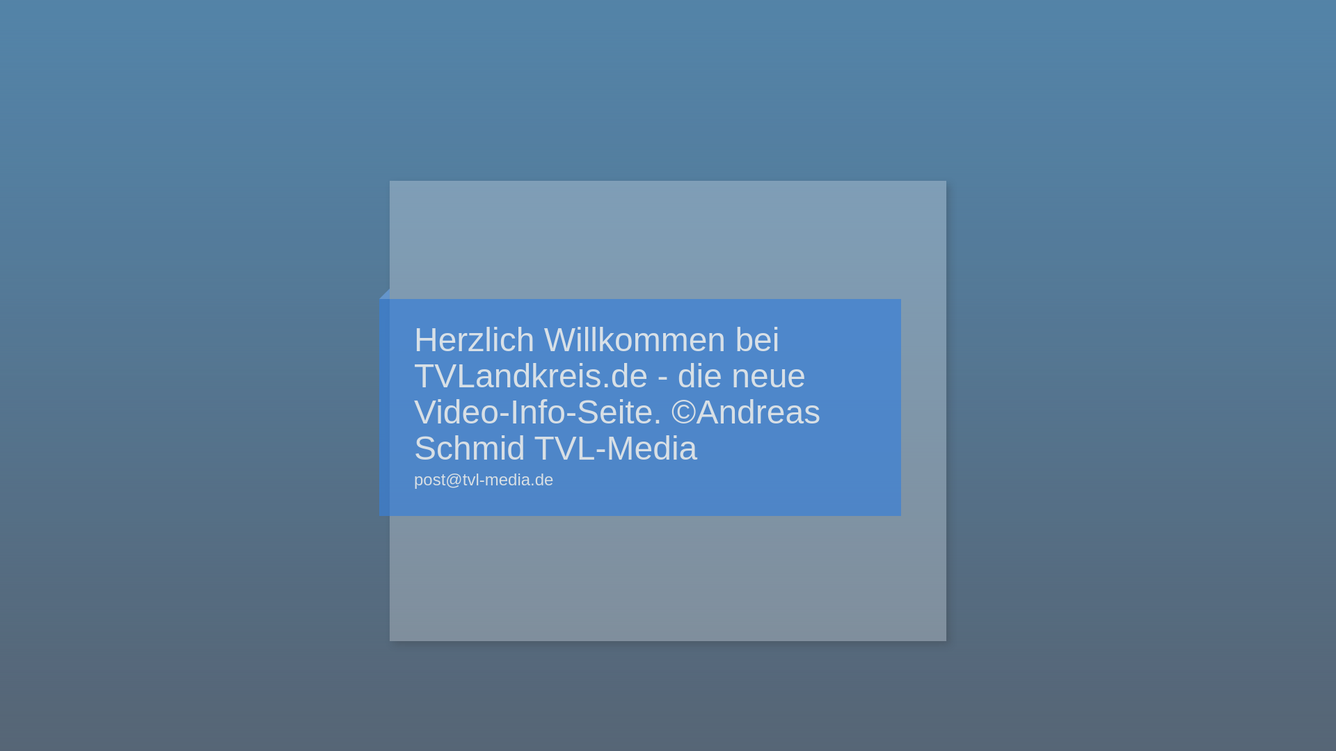 website screenshot of https://tvlandkreis.de/