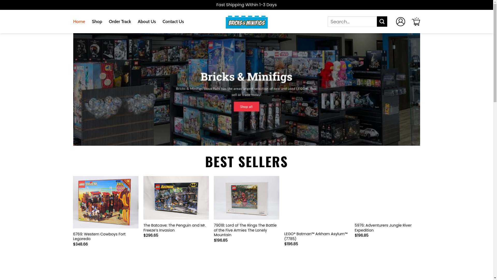 website screenshot of https://halobricksandminifigssf.shop/