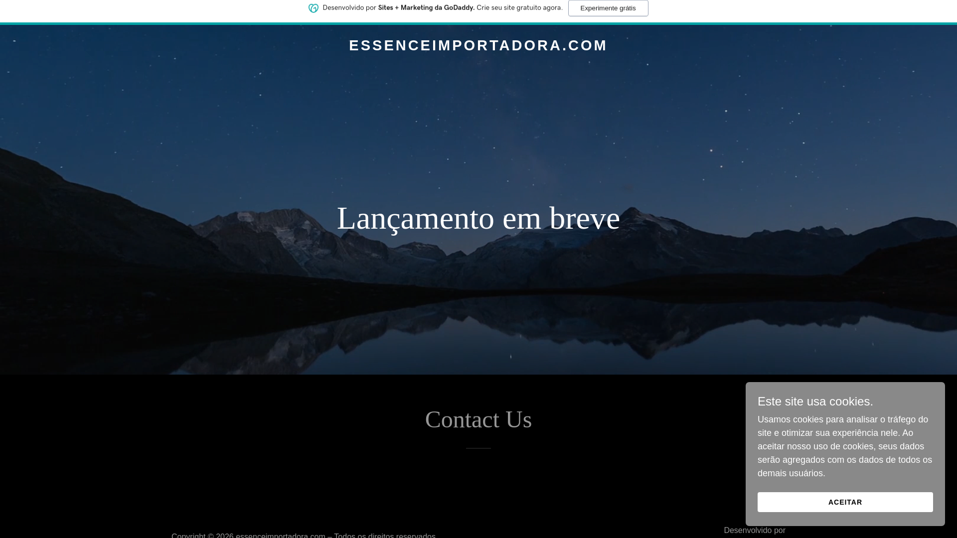 website screenshot of https://essenceimportadora.com