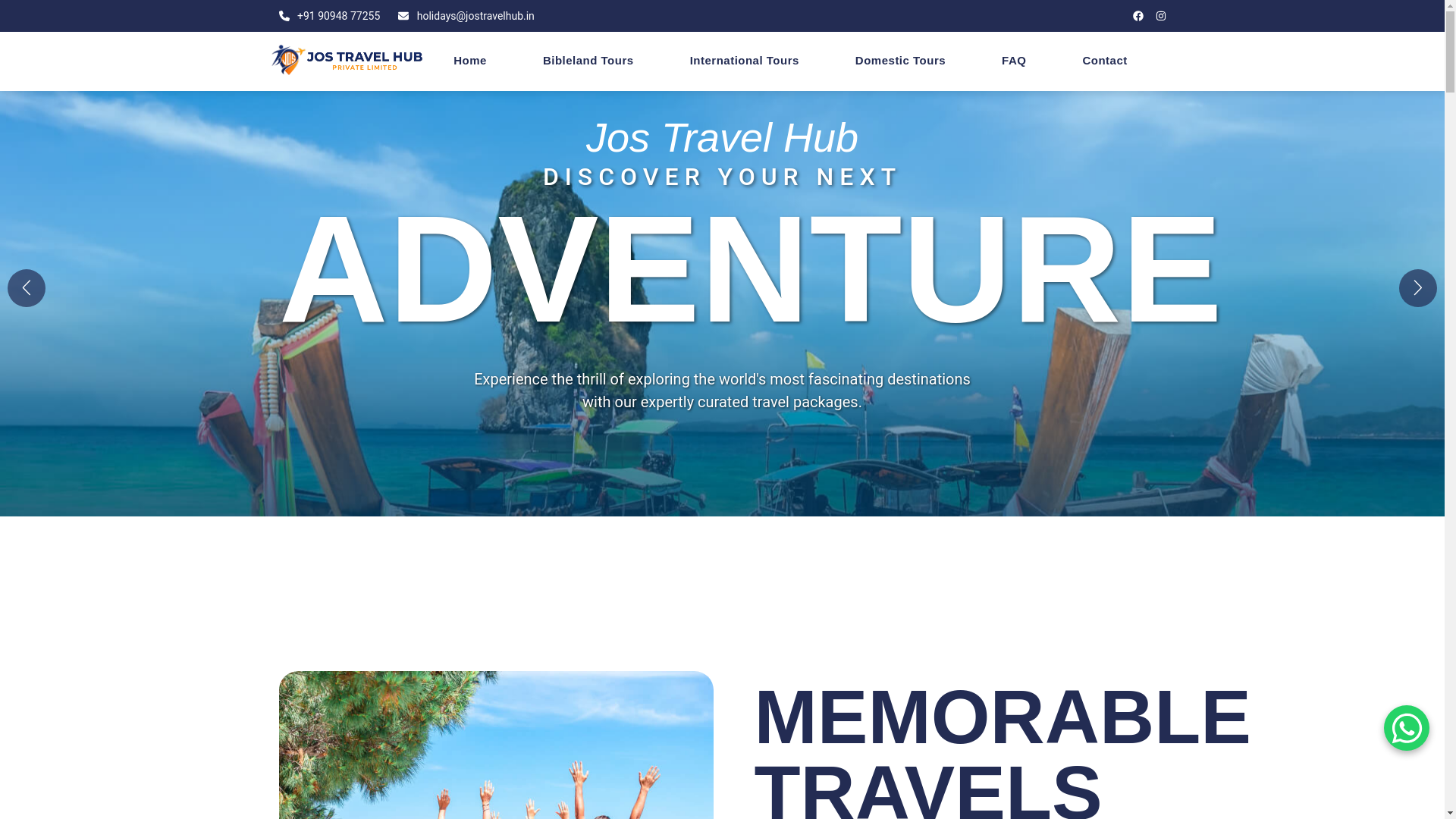 website screenshot of https://jos-travel-hub-c8v.pages.dev/