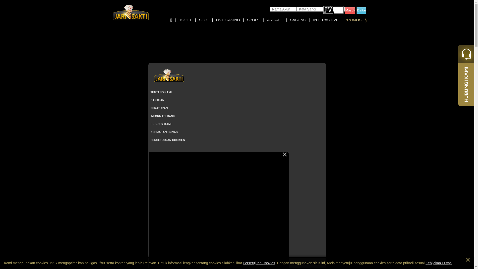 website screenshot of https://jarisaktipasticuan.online/