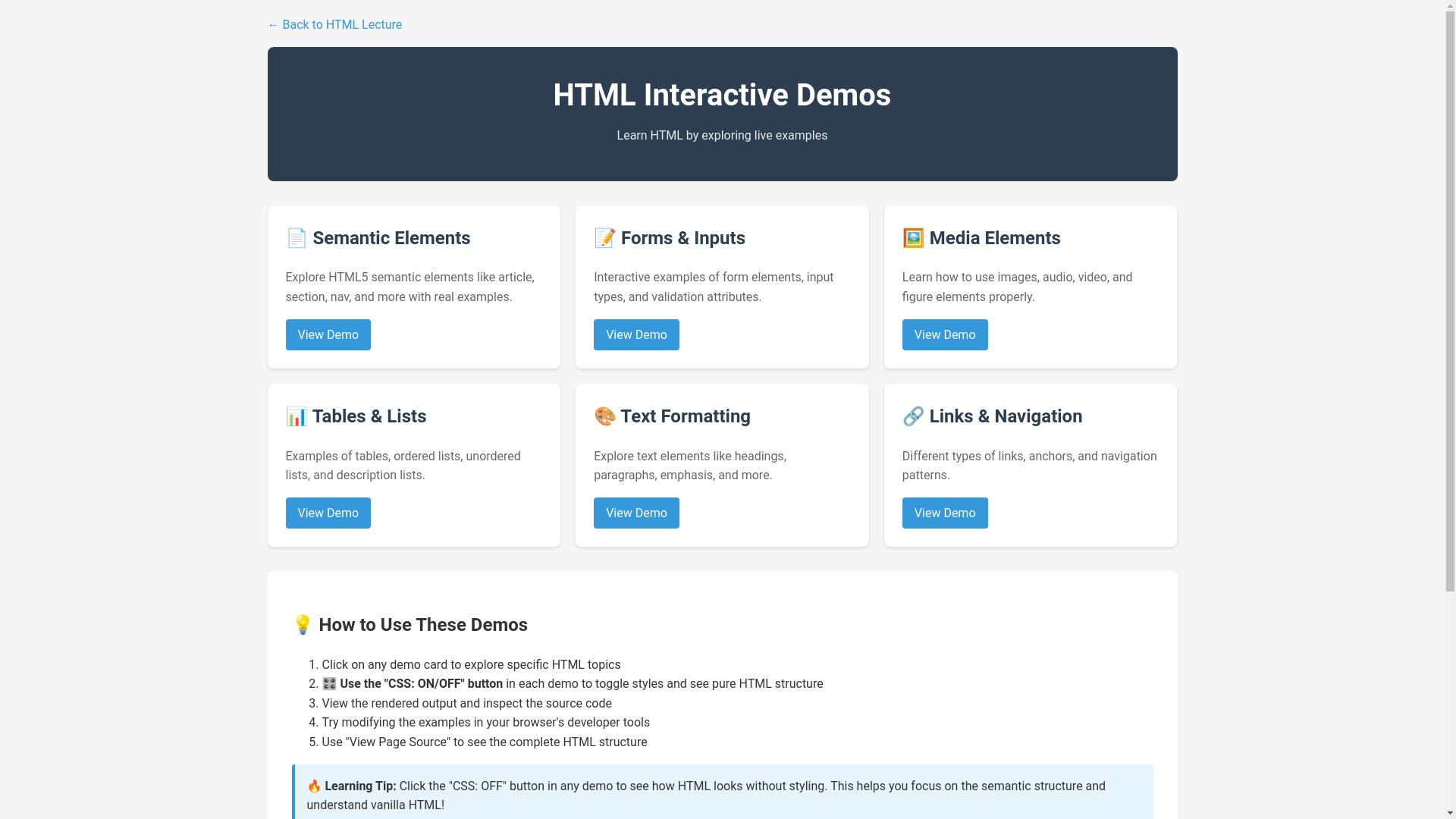 website screenshot of https://htmcss-core.pages.dev/