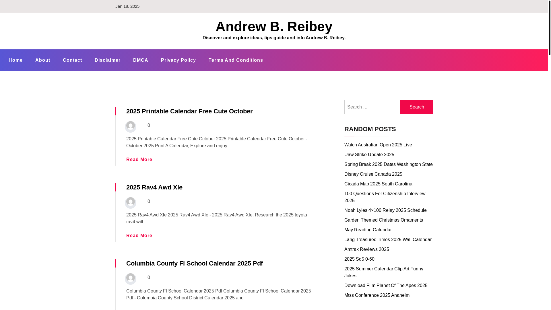 website screenshot of https://andrewbreibey.pages.dev/