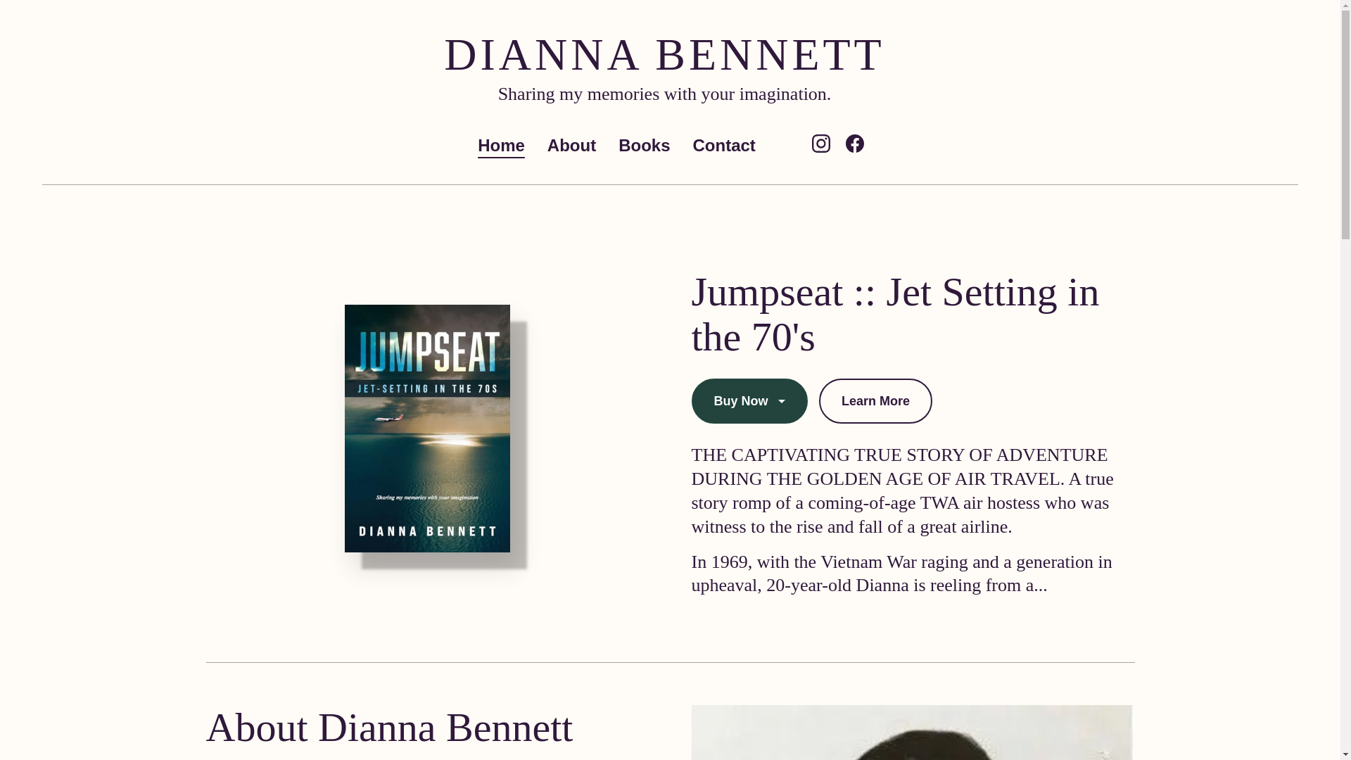 website screenshot of https://diannabennett.com/