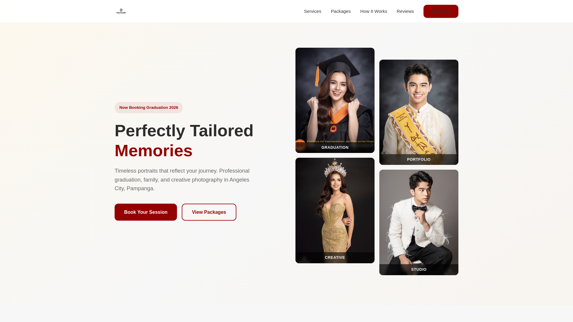website screenshot of https://livecreativepixel.pages.dev/