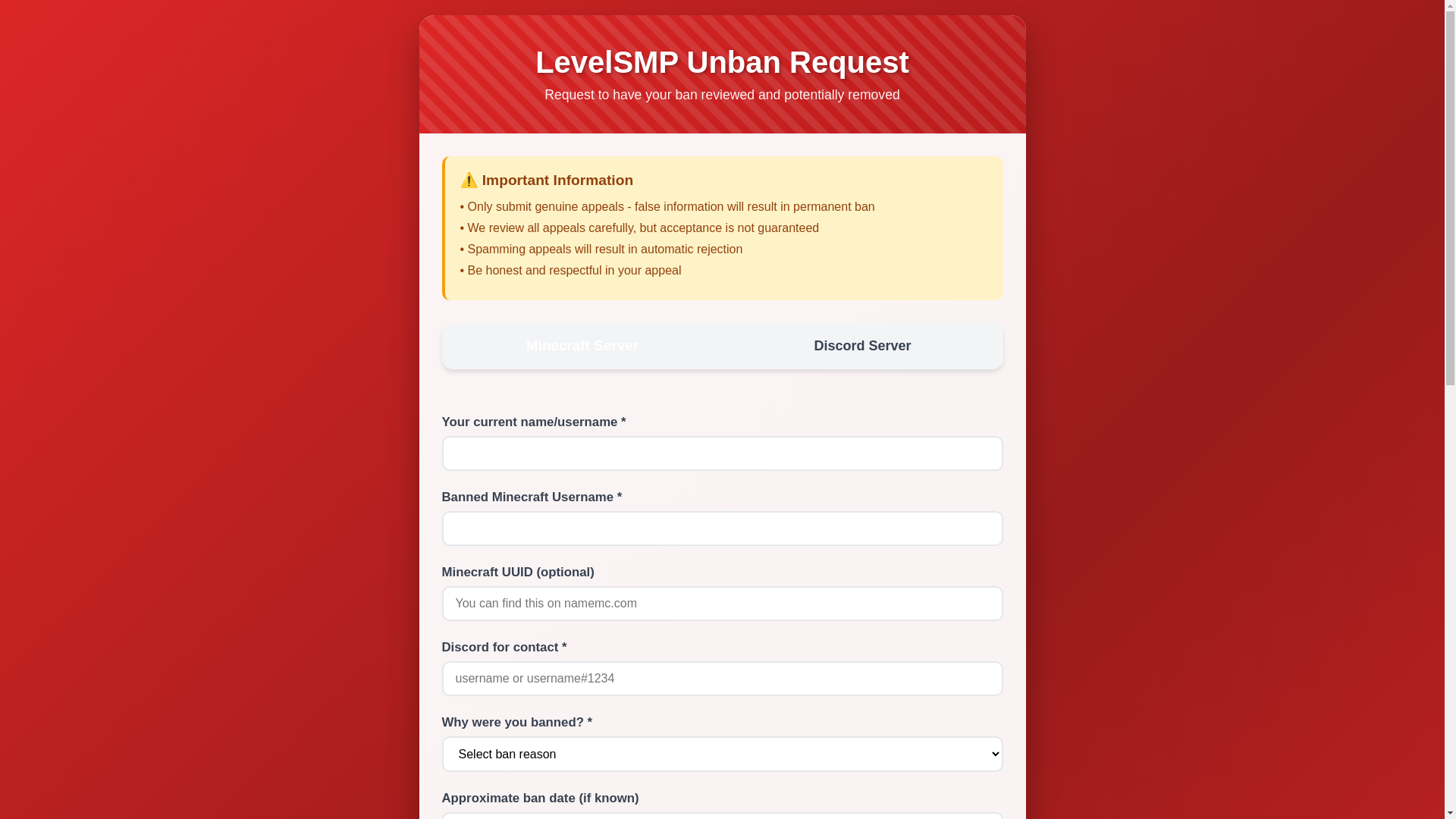 website screenshot of https://levelunban.pages.dev/