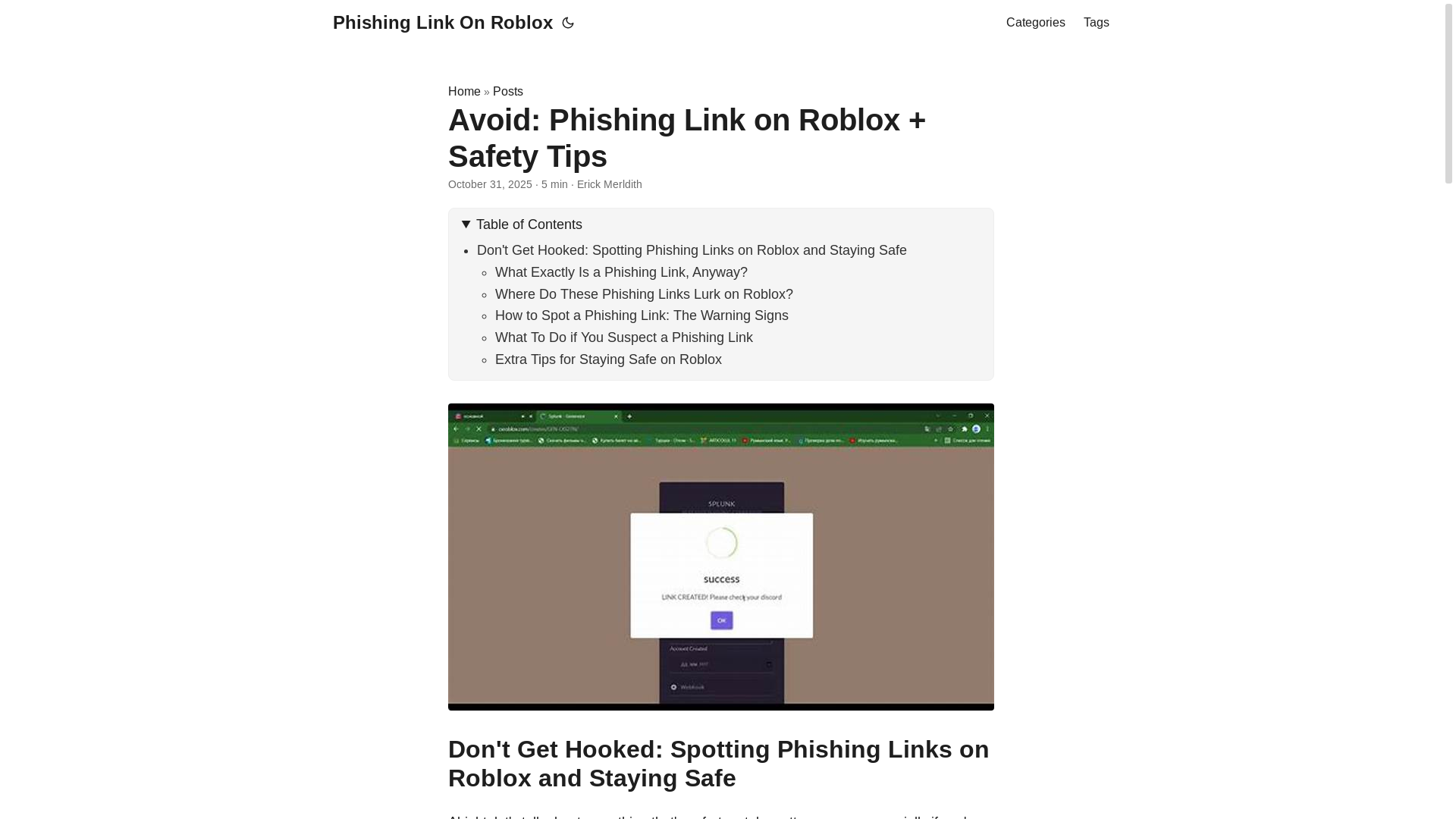 website screenshot of https://phishing-link-on-roblox.pages.dev/