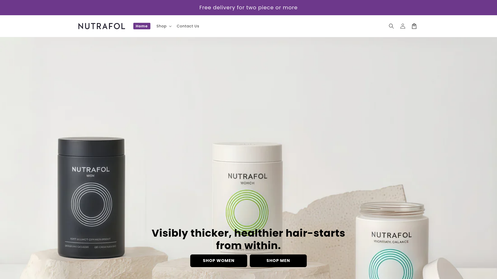 website screenshot of https://nuutrafoll.com/