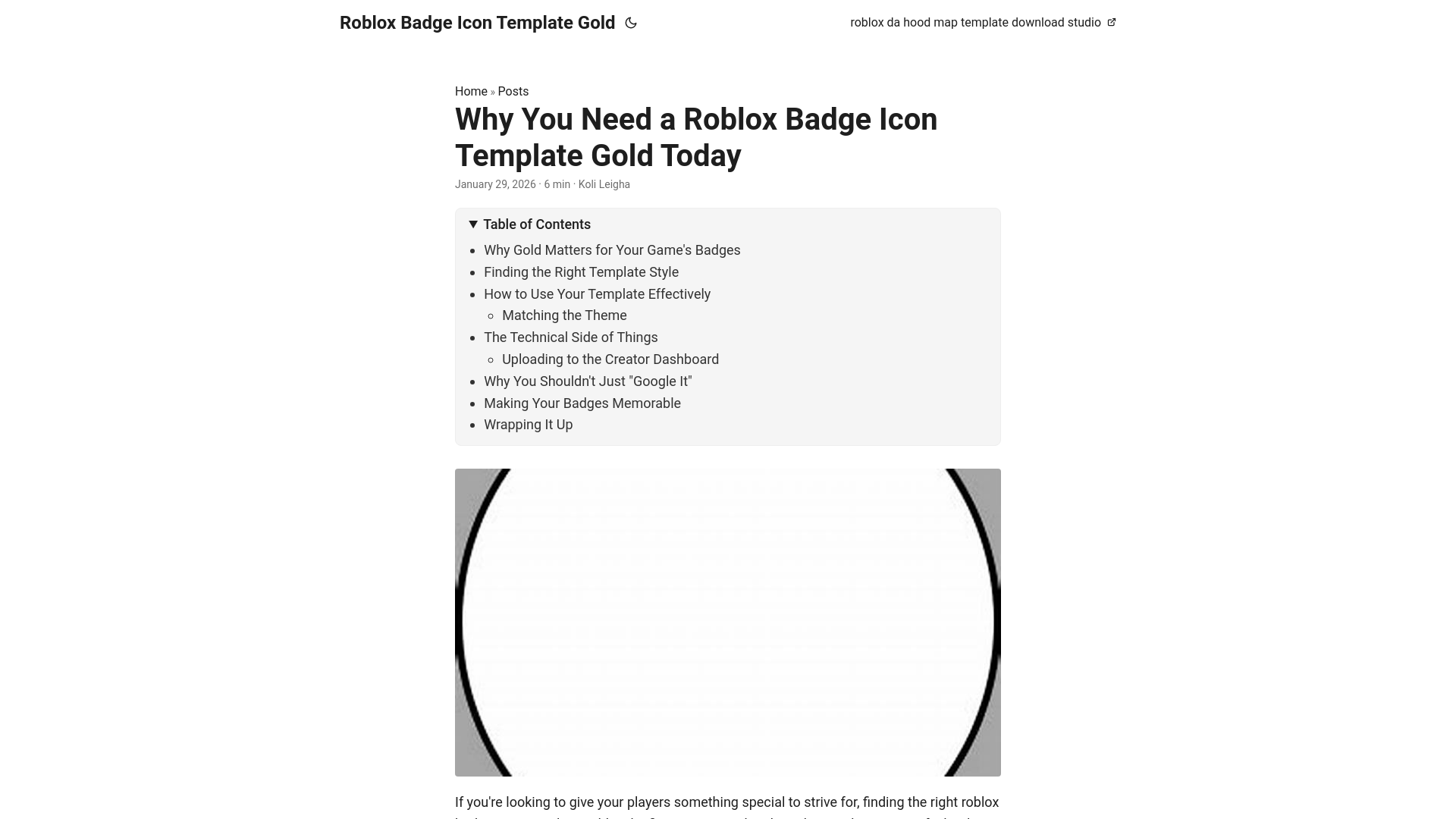 website screenshot of https://roblox-badge-icon-template-gold.pages.dev/