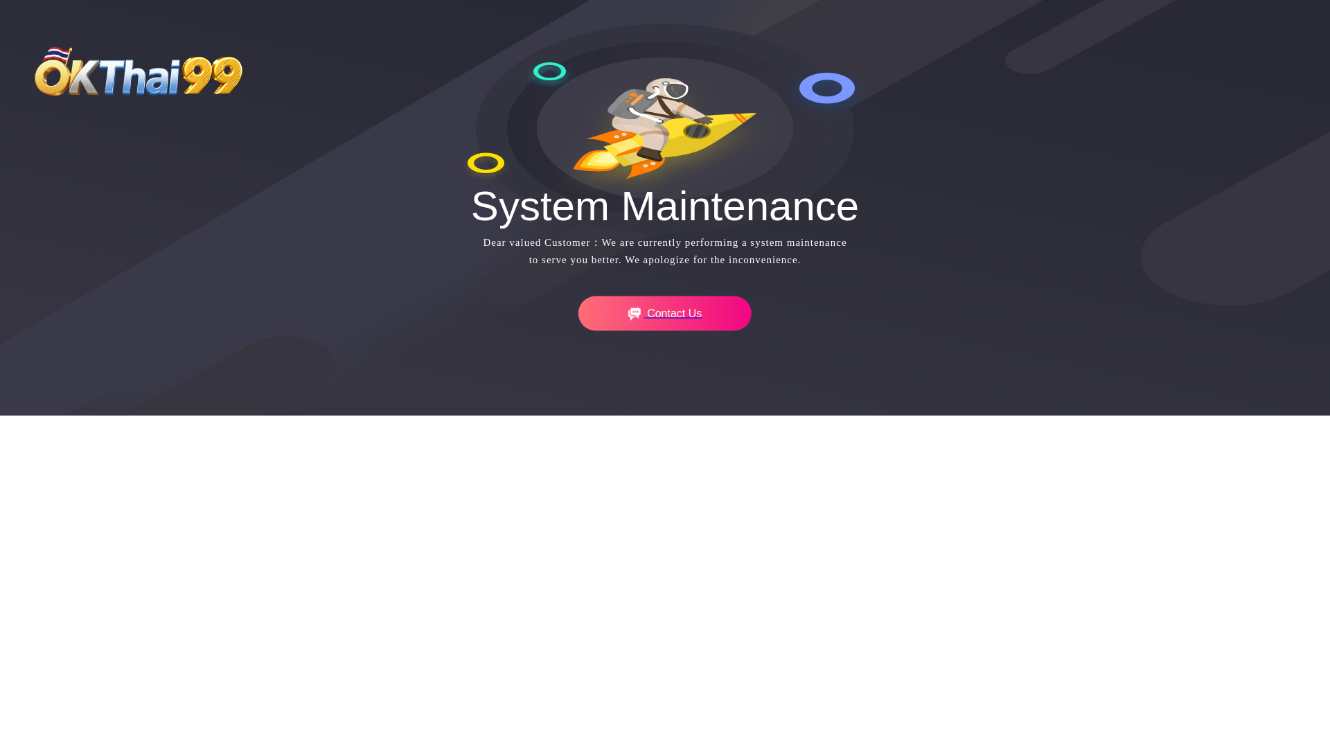 website screenshot of https://okthai995.com/