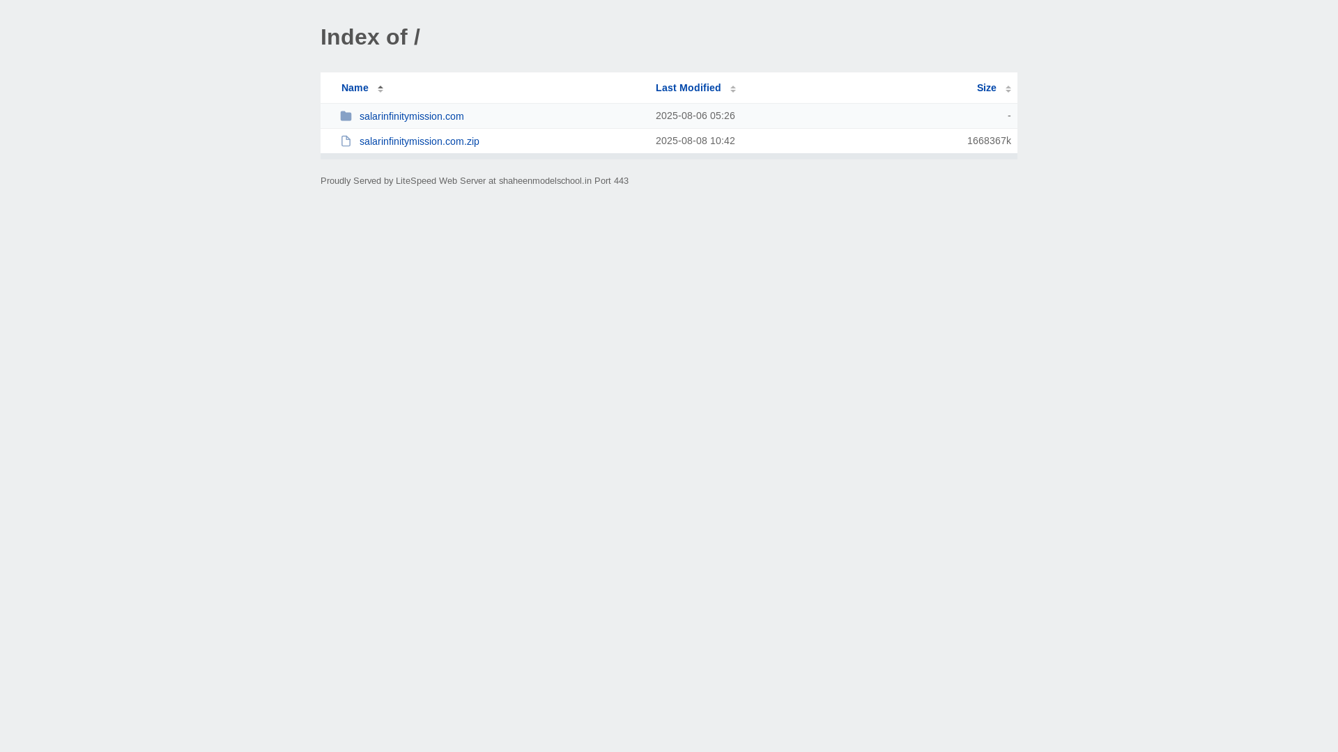 website screenshot of https://shaheenmodelschool.in/