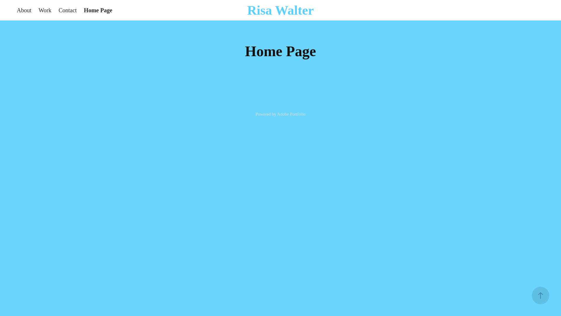 website screenshot of https://risawalter.com