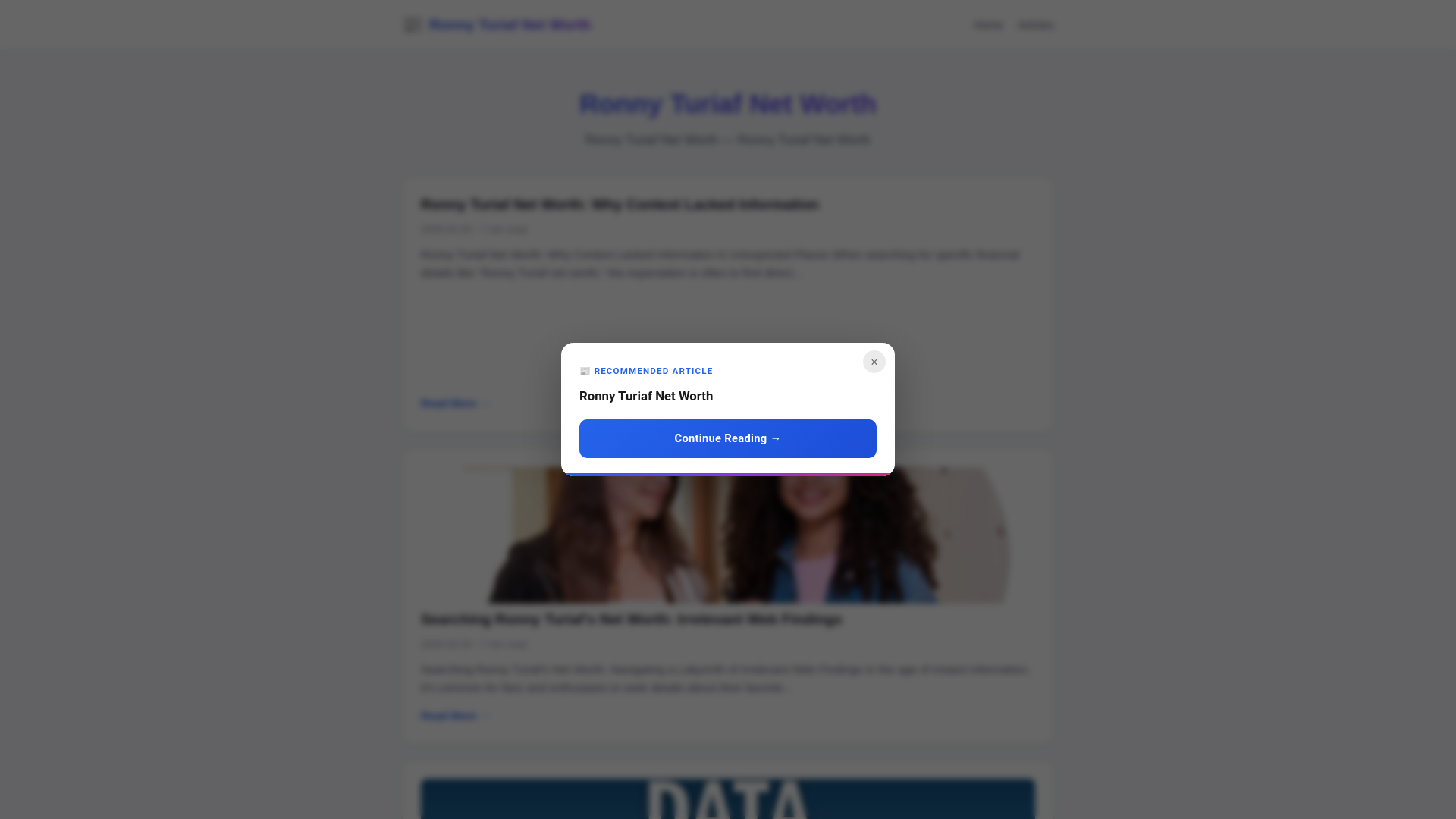 website screenshot of https://ronny-turiaf-net-worth.pages.dev/