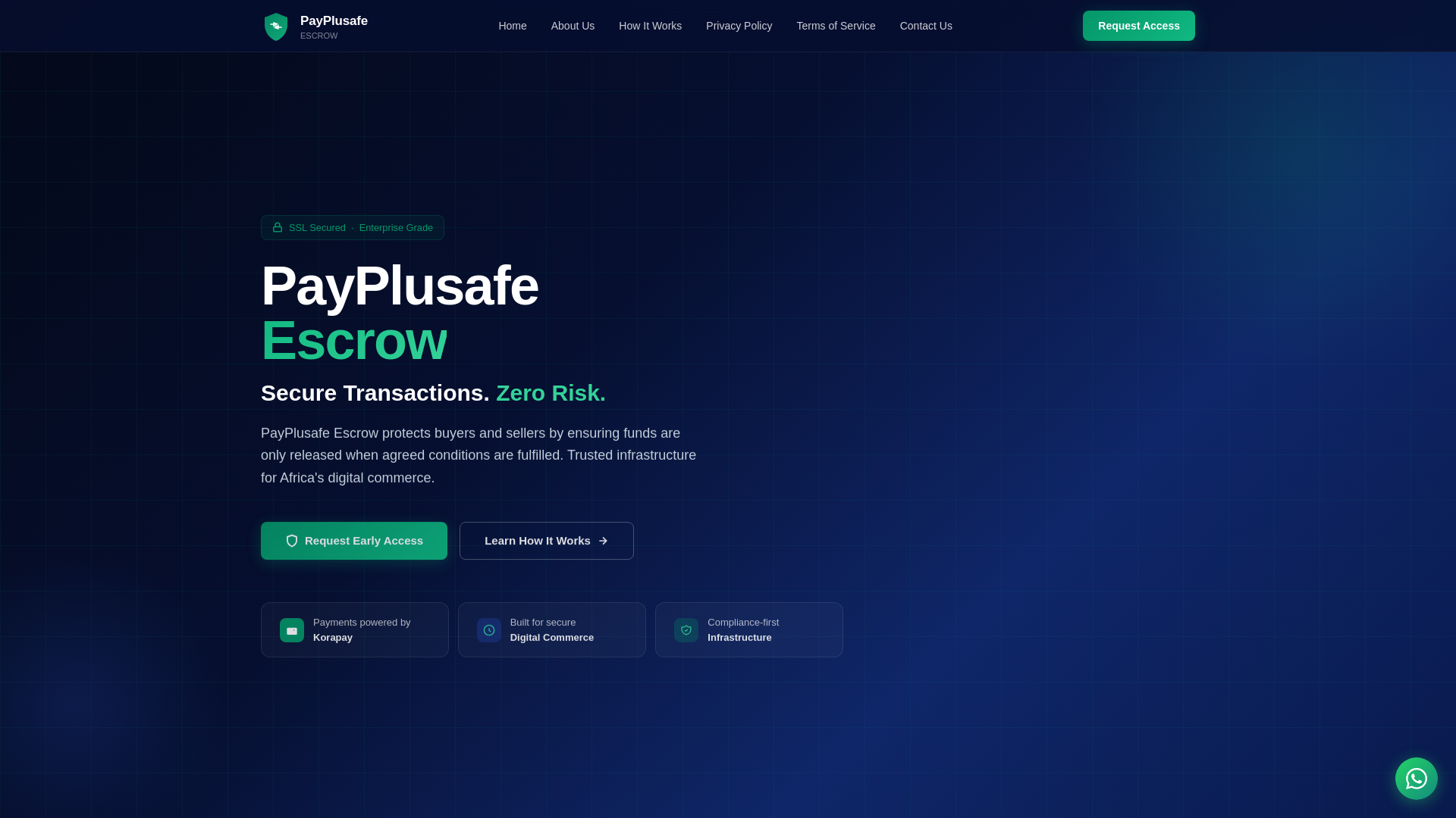 website screenshot of https://payplusafe.com.ng/