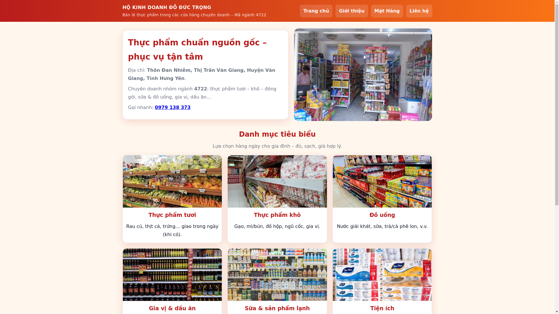 website screenshot of https://hokinhdoanhdoductrong.online/