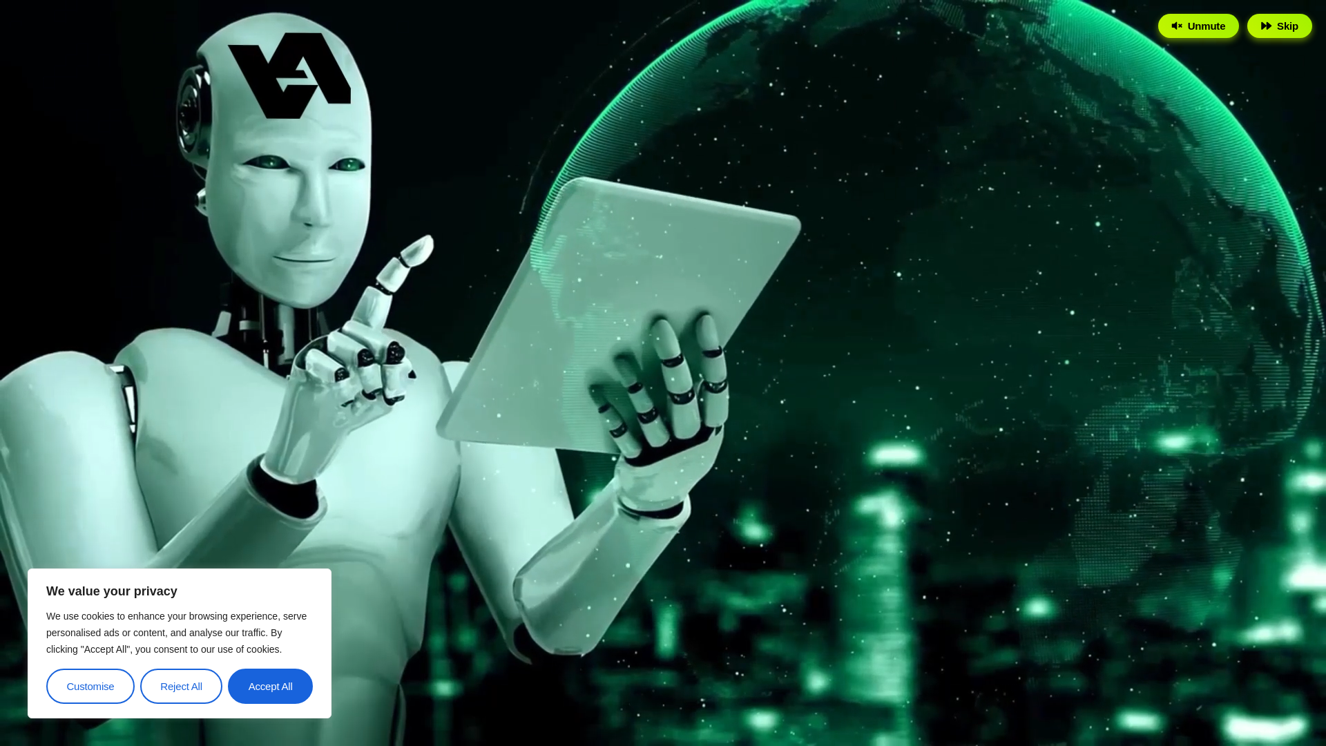 website screenshot of https://vanpretty.com