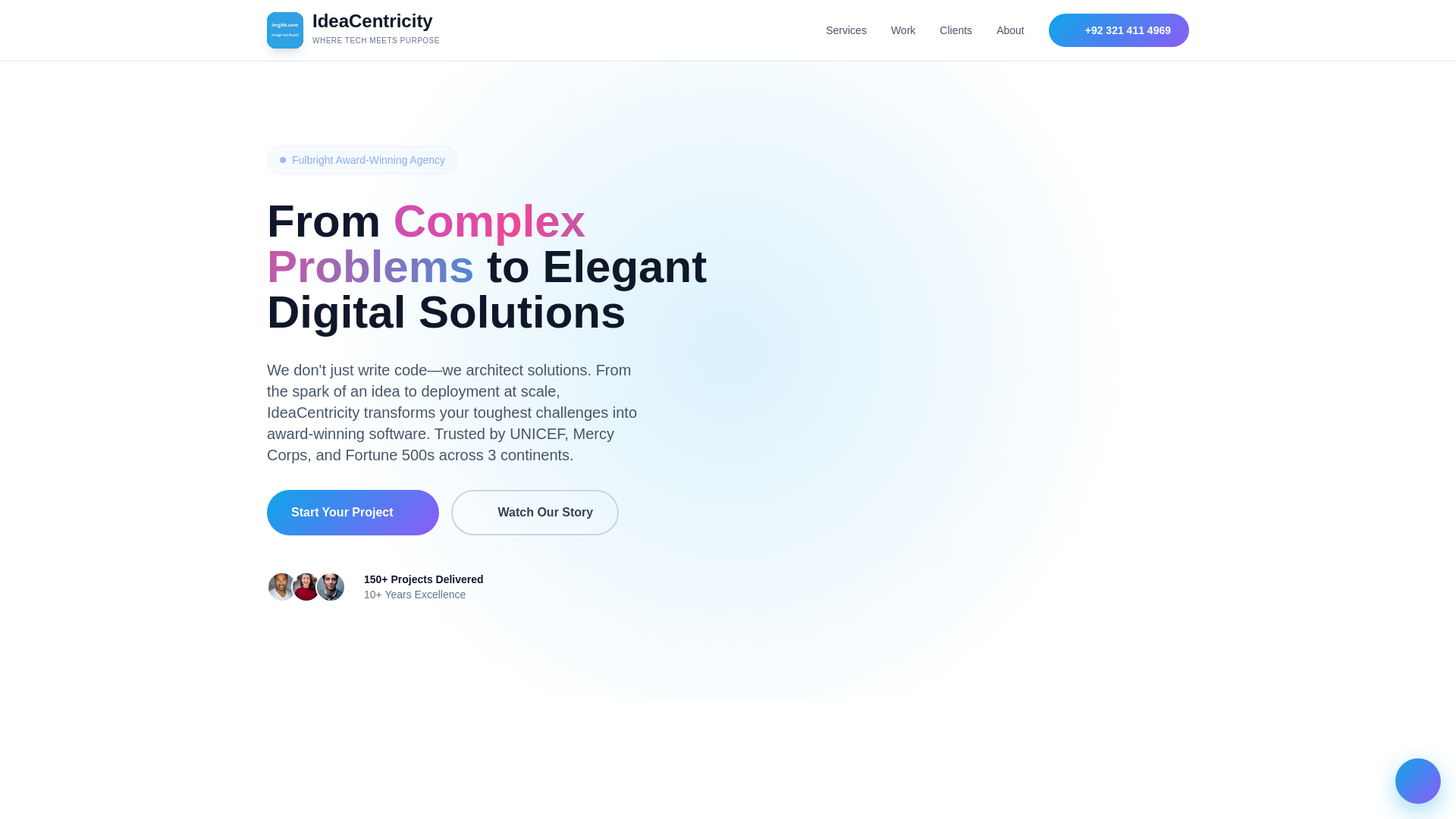 website screenshot of https://ideacentricity.pages.dev/