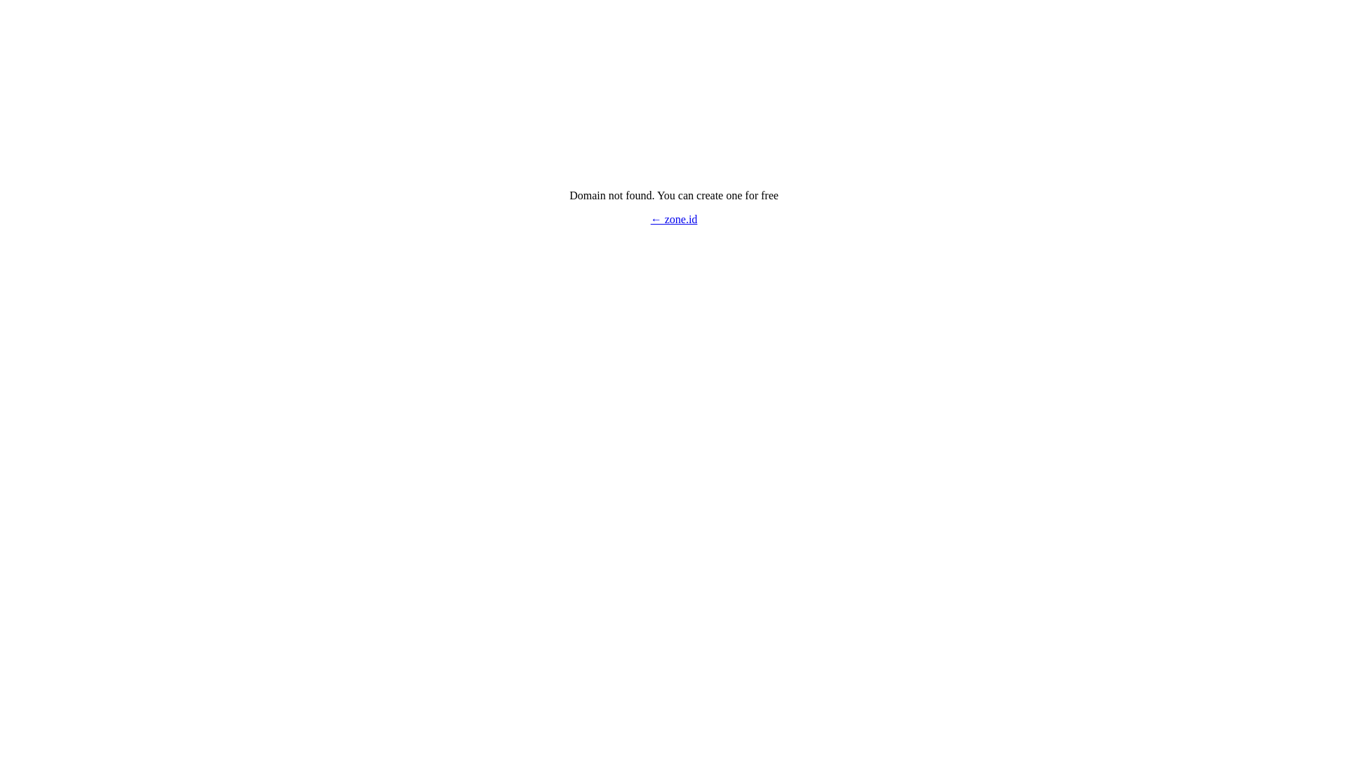 website screenshot of https://t3aile.zone.id