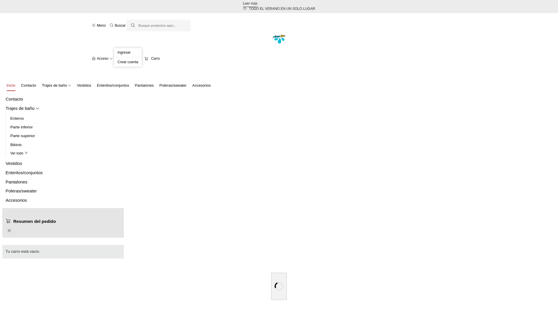 website screenshot of https://acuasun.cl/