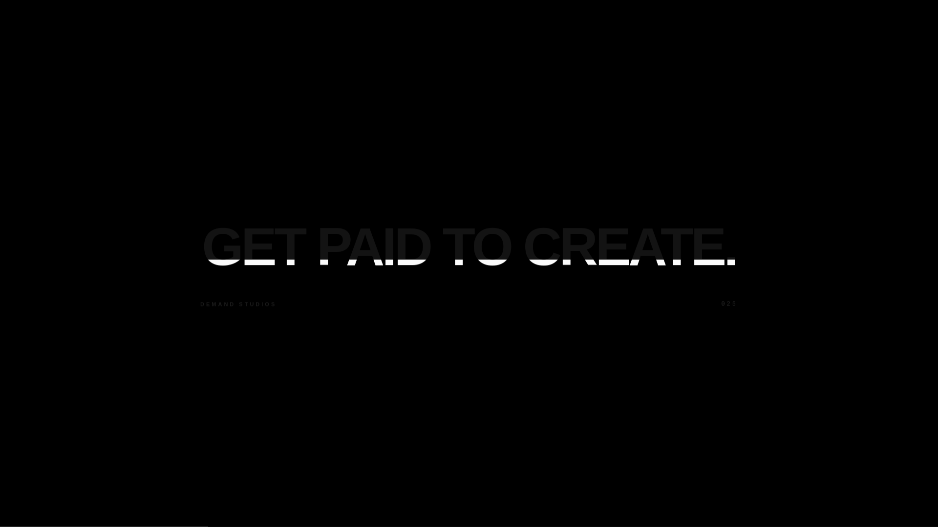 website screenshot of https://demandstudios.co