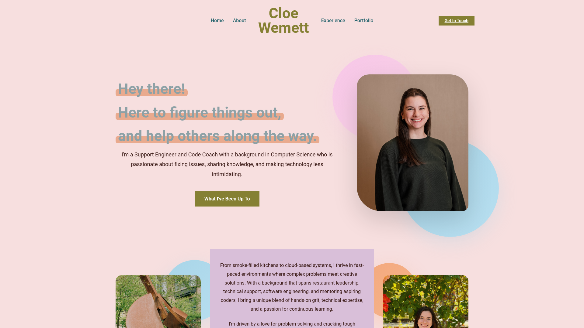 website screenshot of https://ccwemett.com